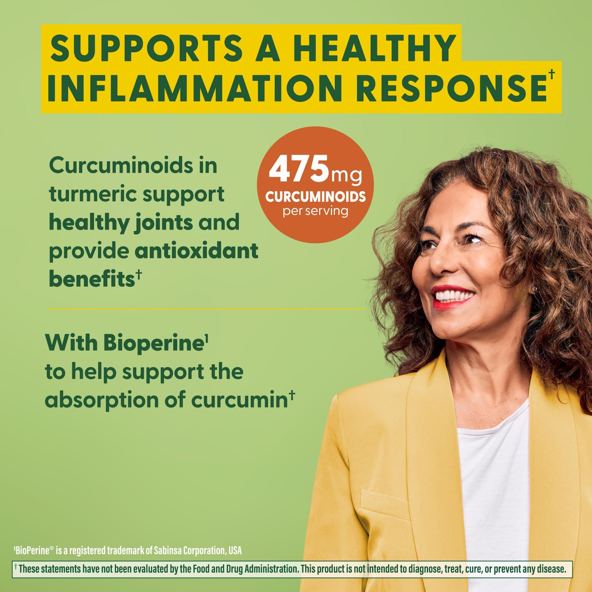 MegaFood Whole Body Turmeric Curcumin Supplement - Turmeric Supplement With Black Pepper & Vitamin C - 475 mg Curcuminoids Per Serving - Antioxidant & Immune Support - Vegan - 120 Tablets, 60 Servings - Image 4