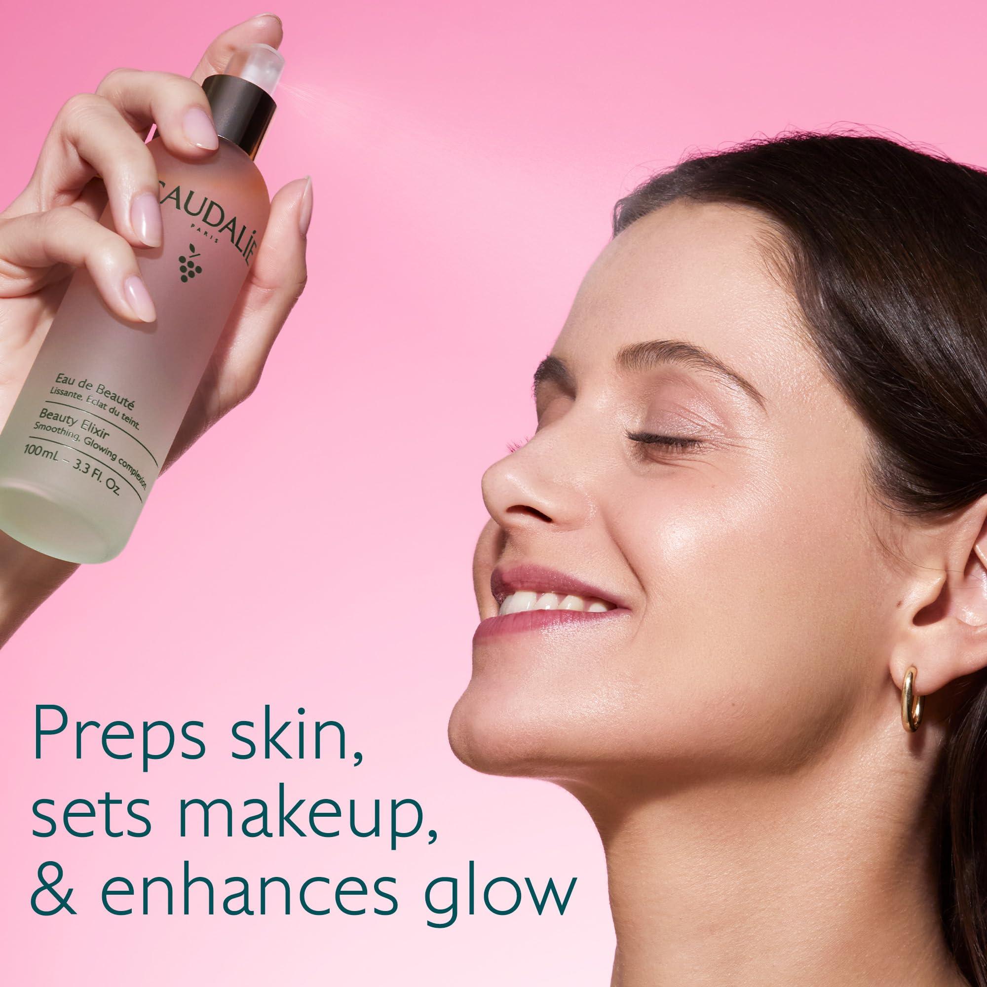 Caudalie Beauty Elixir Face Mist: Toner That Tightens Pores + Reduces Dullness + Sets Makeup - Image 2