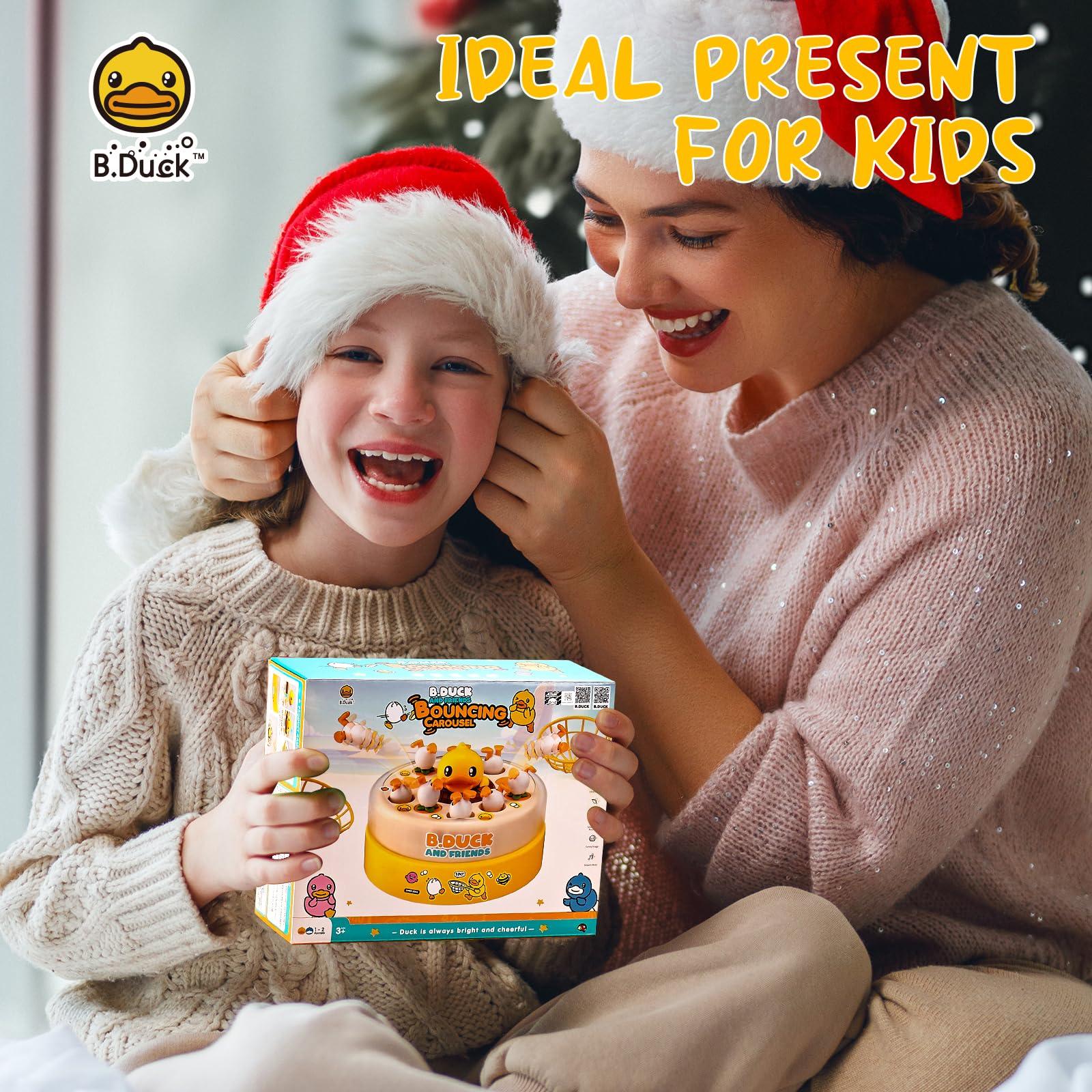 B.Duck Catch and Bounce Games Toys for Kids 3-5, B.Duck Board Games with 3 Nets for Kids 4-6, Birthday Gifts for Toddler Boys Girls 3 4 5 6 Years Old - Image 8