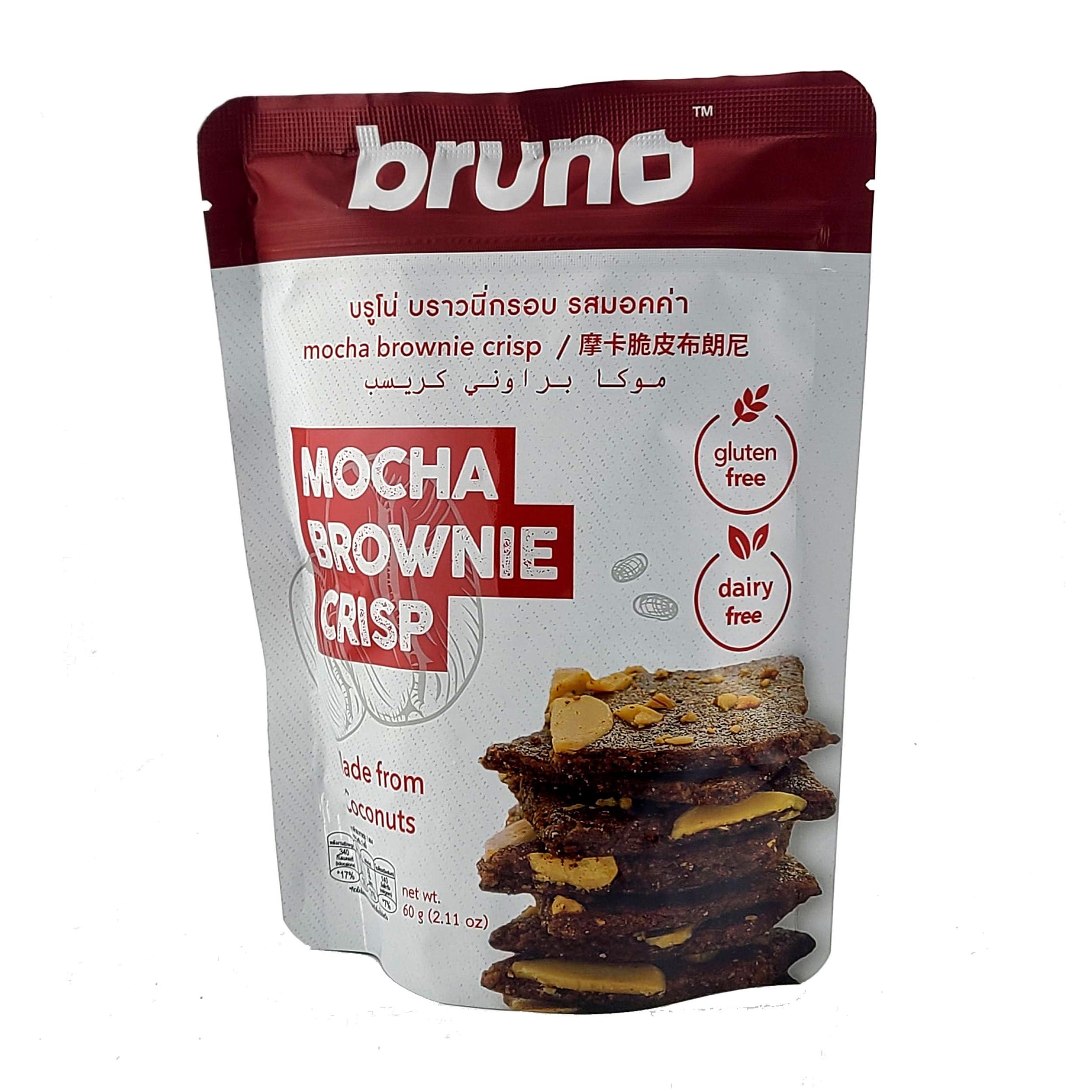 Bruno Mocha Brownie Crisp, Gluten Free and Dairy Free, Coconut Based, 2.11 oz (Pack of 2) - Image 5