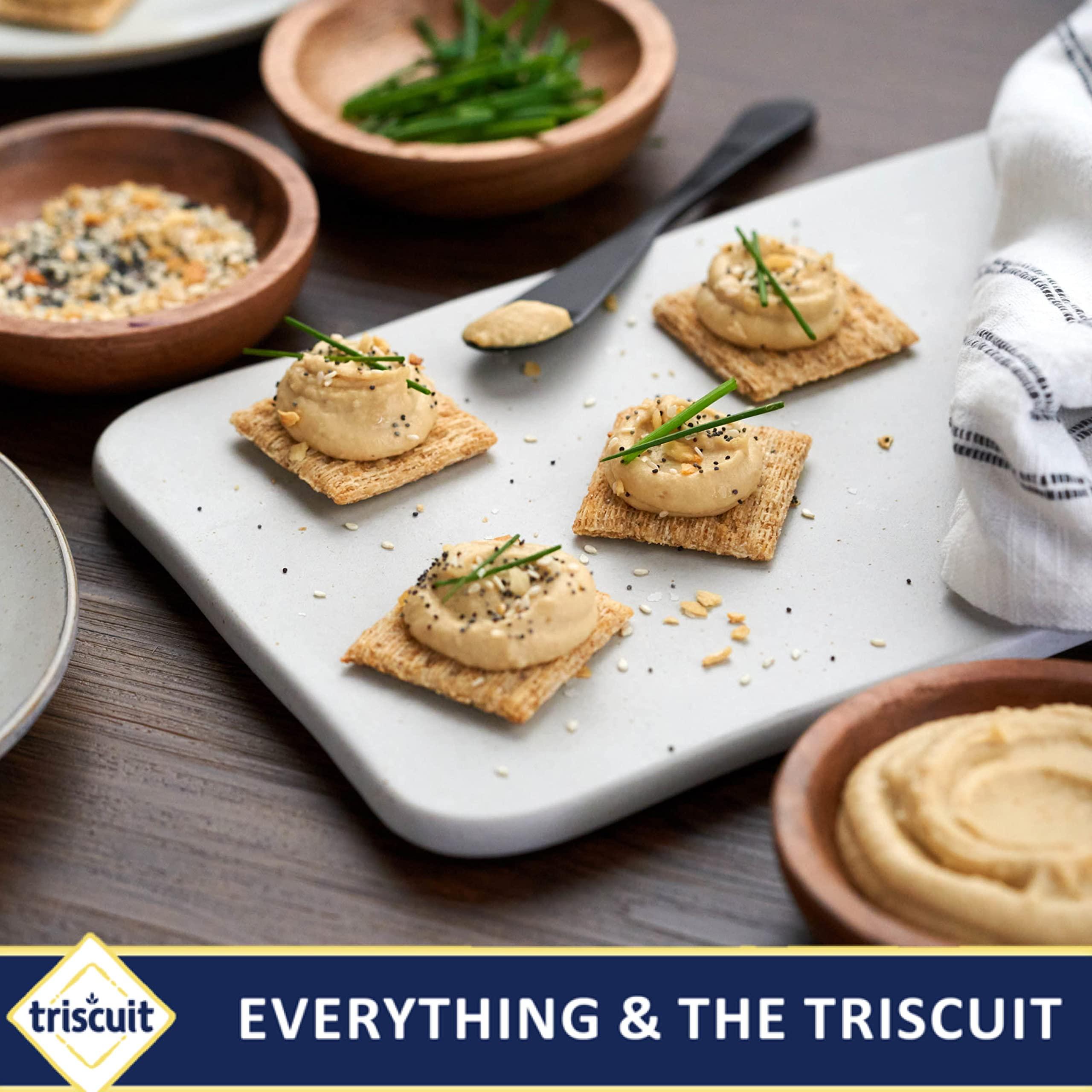 Triscuit Whole Grain Wheat Crackers 4 Flavor Variety Pack, Lunch Snacks, Bulk Snack Crackers, 4 Boxes - Image 13