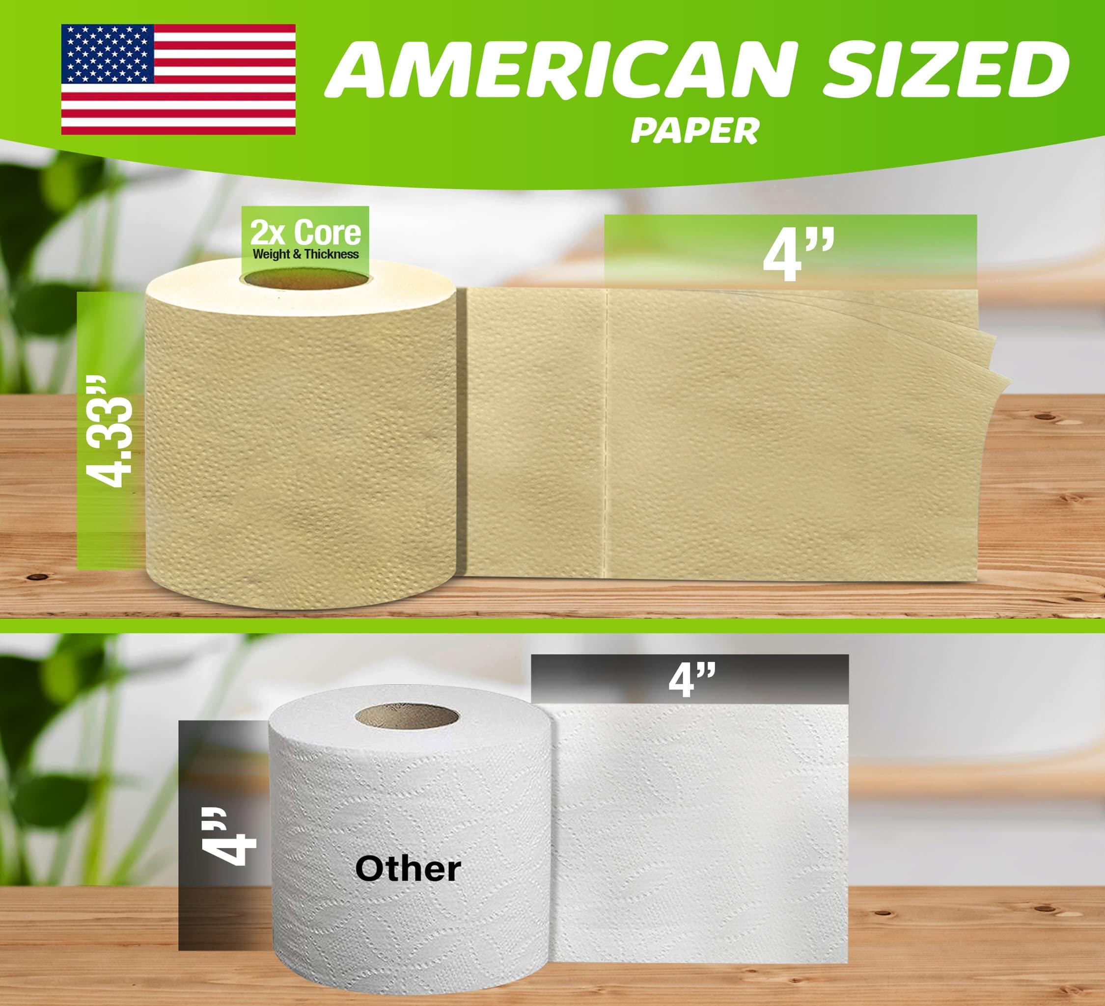 Bamboo Story Eco Toilet Paper | 12 Rolls | 3PLY | 100% Unbleached Bamboo | No Bleach, No PFAS | Vegan & Plastic Free | Plant-Based Tissue | Gentle & Strong | Sustainable Packaging - Image 4