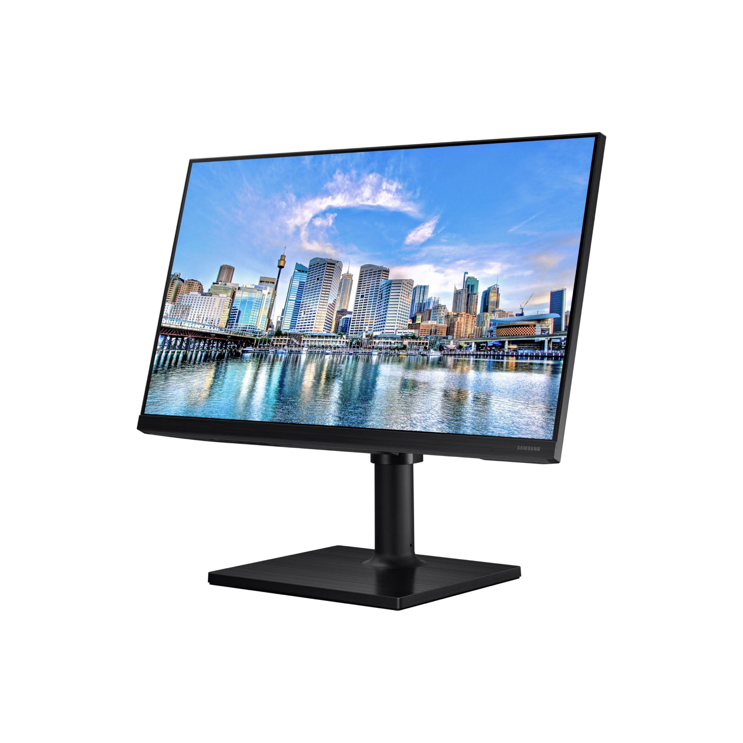 SAMSUNG FT45 Series 24-Inch FHD 1080p Computer Monitor, 75Hz, IPS Panel, HDMI, DisplayPort, USB Hub, Height Adjustable Stand, 3 Yr WRNTY (LF24T454FQNXGO),Black - Image 18