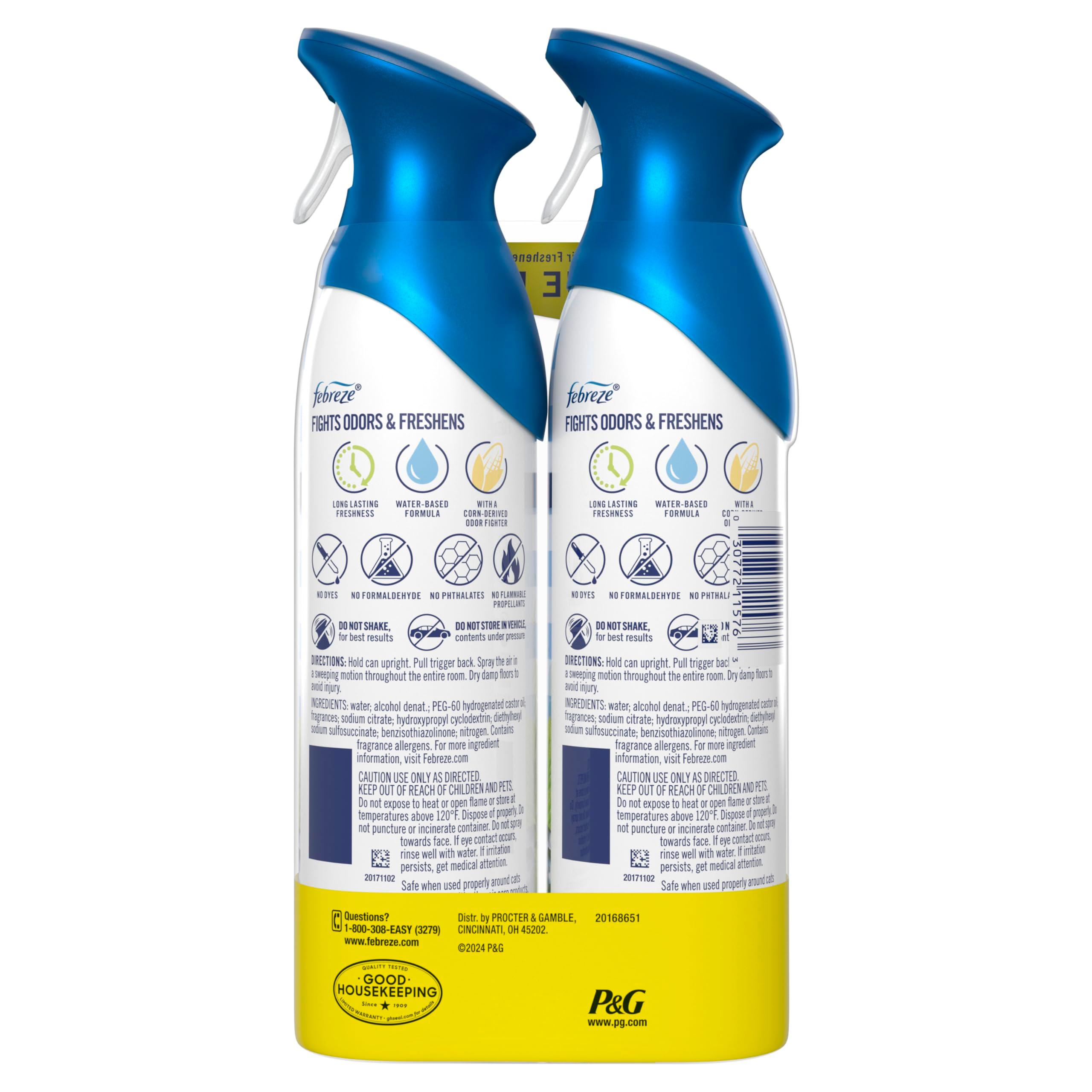Febreze Air Freshener Spray, Odor-Fighting Room Spray, Summer Berry Picking Scent, 8.8oz, 2 Count - Image 12