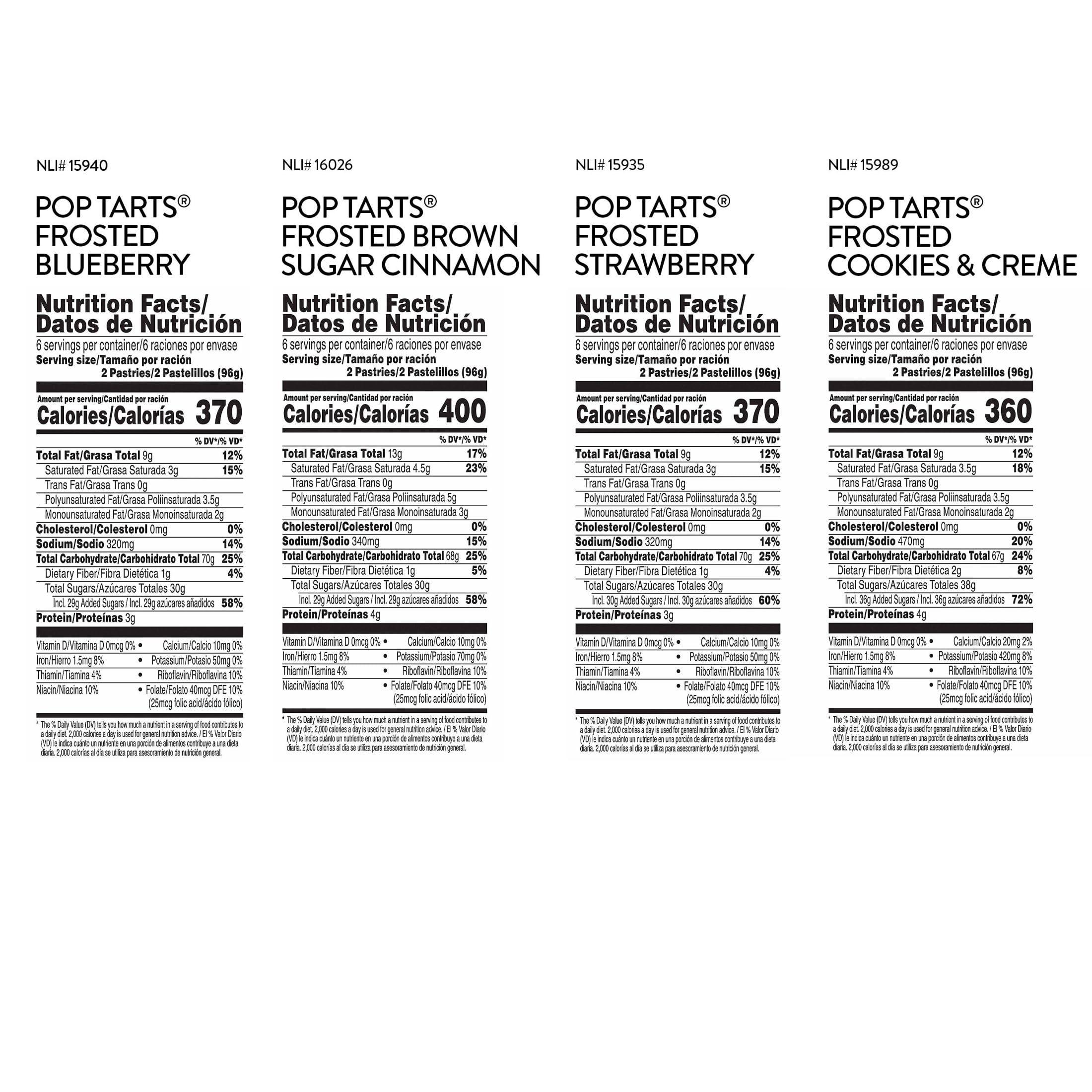 Pop-Tarts Toaster Pastries, Breakfast Foods, Kids Snacks, Variety Pack (5 Boxes, 60 Pop-Tarts) - Image 2