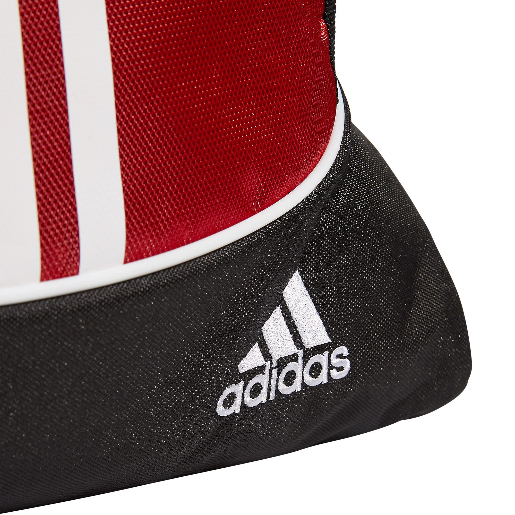 adidas Alliance Sackpack, Drawstring, Lightweight Small Gym Bag for Women, Soccer Backpack, Team Power Red, One Size - Image 4
