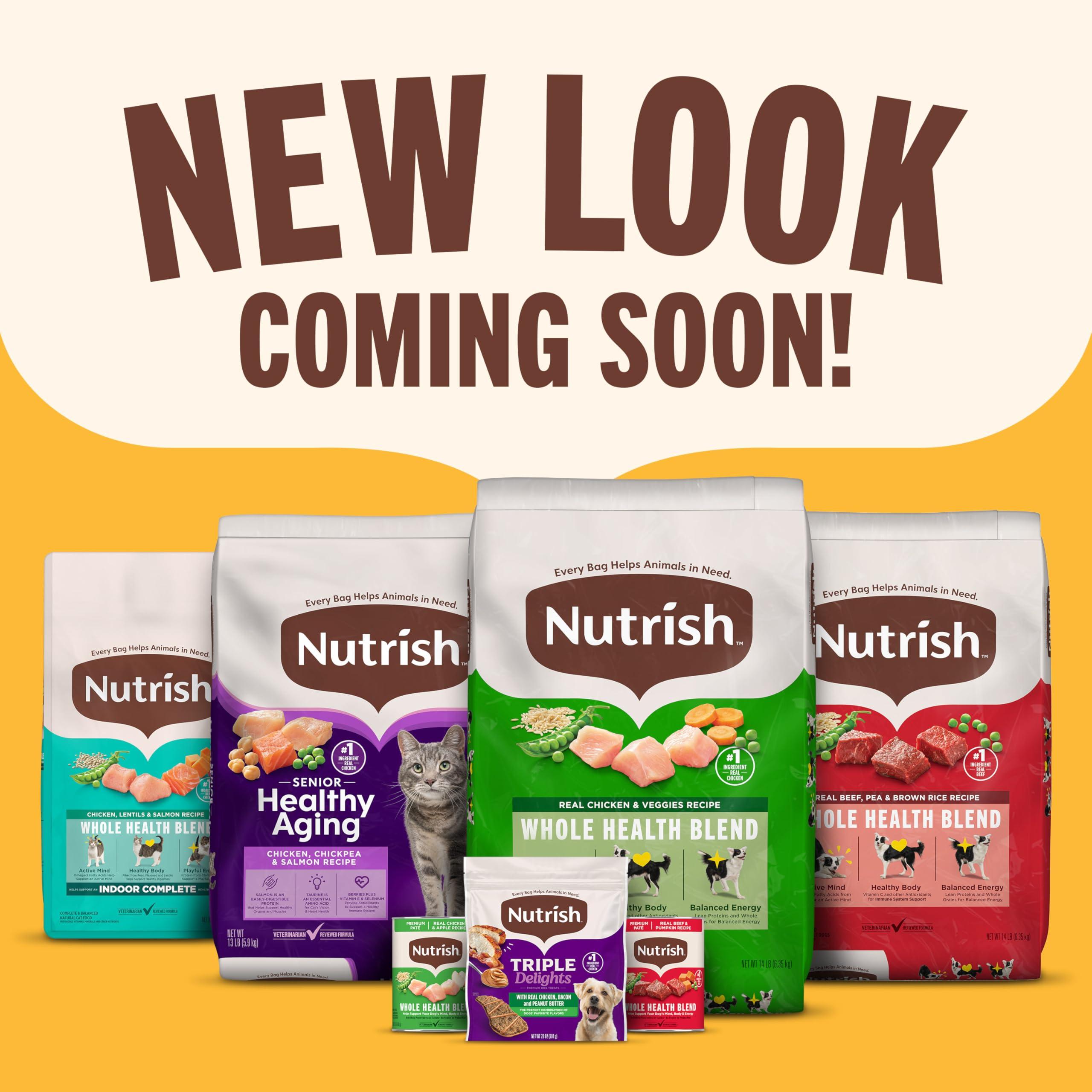 Rachael Ray Nutrish Dish Premium Natural Dry Dog Food, Beef & Brown Rice Recipe with Veggies, Fruit & Chicken, 11.5 Pounds (18146700) - Image 5