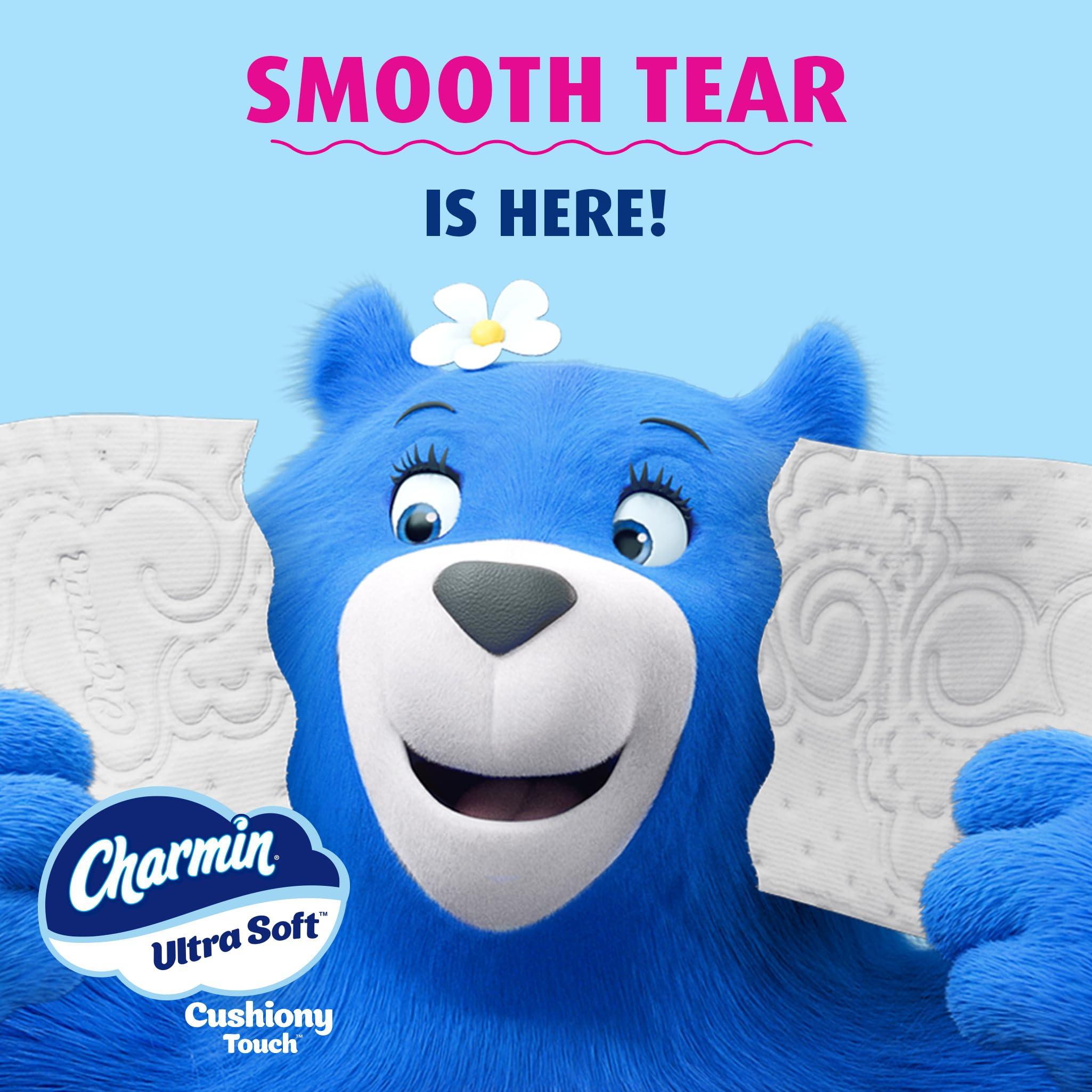 Charmin Toilet Paper Ultra Soft Cushiony Touch, 18 Family Mega XL Rolls = 126 Regular Rolls - Image 6