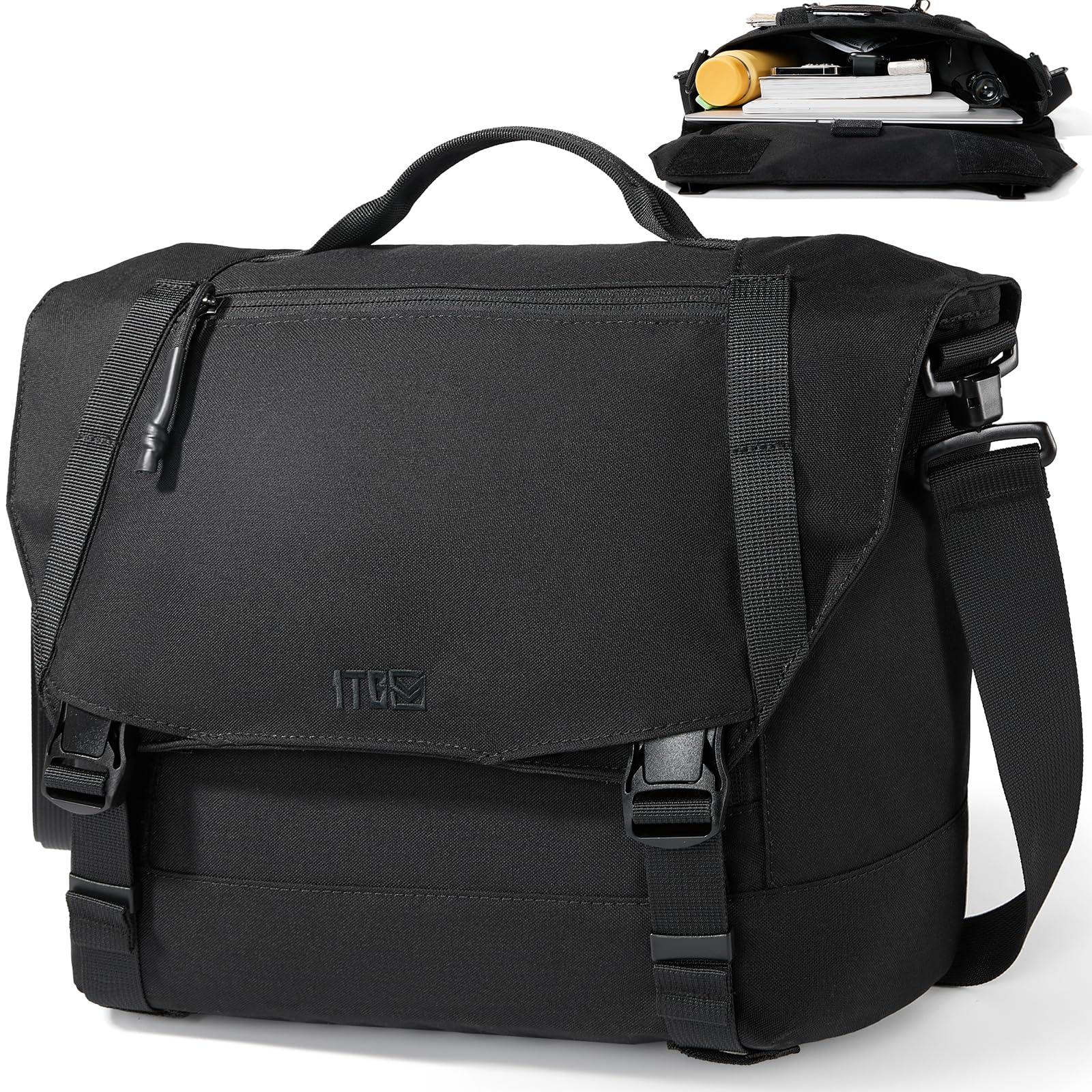Tactical Messenger Bag for Men,Nylon Shoulder Bags,Satchel Bags for Men Women,Crossbody Bag for Travel Work School - Image 1