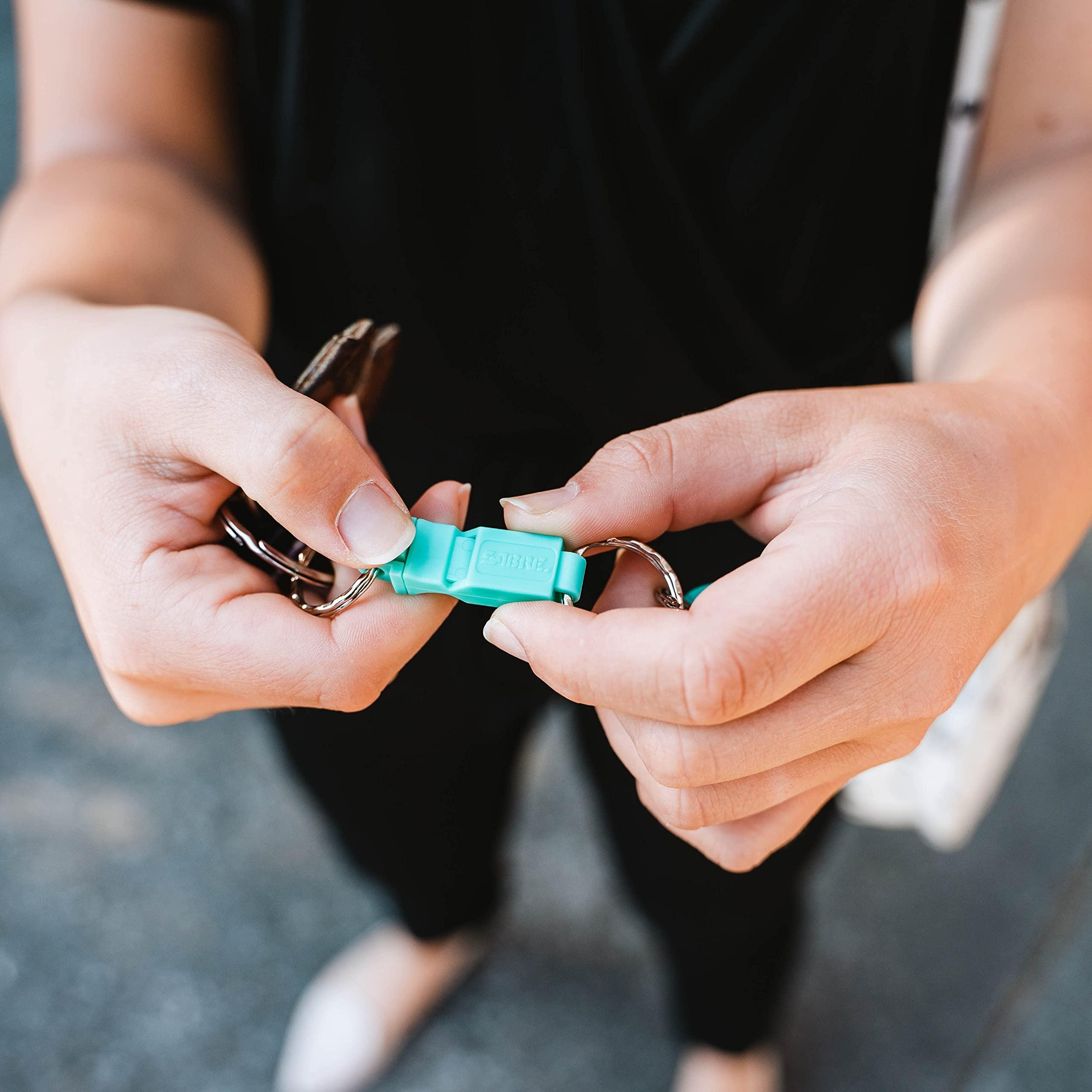 SABRE 2-in-1 Pepper Gel with Detachable Safety Whistle Keychain, 25 Bursts, Can Be Heard Up To 750 Feet (229 Meters), UV Marking Dye, Ergonomic Finger Grip, Fast Flip Top Safety - Image 11