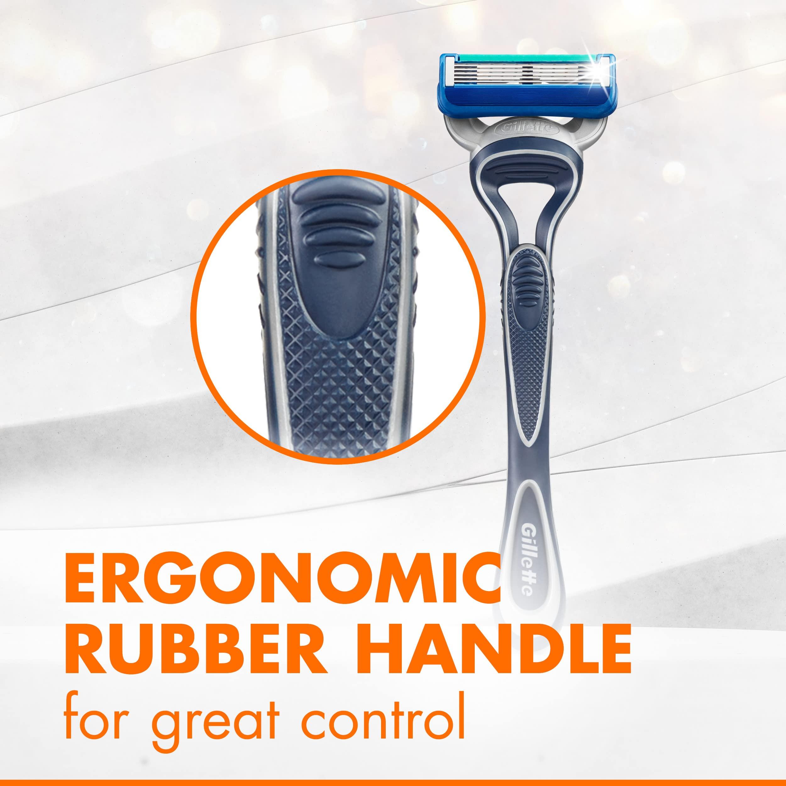 Gillette Sensor5 Men's Disposable Razors, 2 Count - Image 6