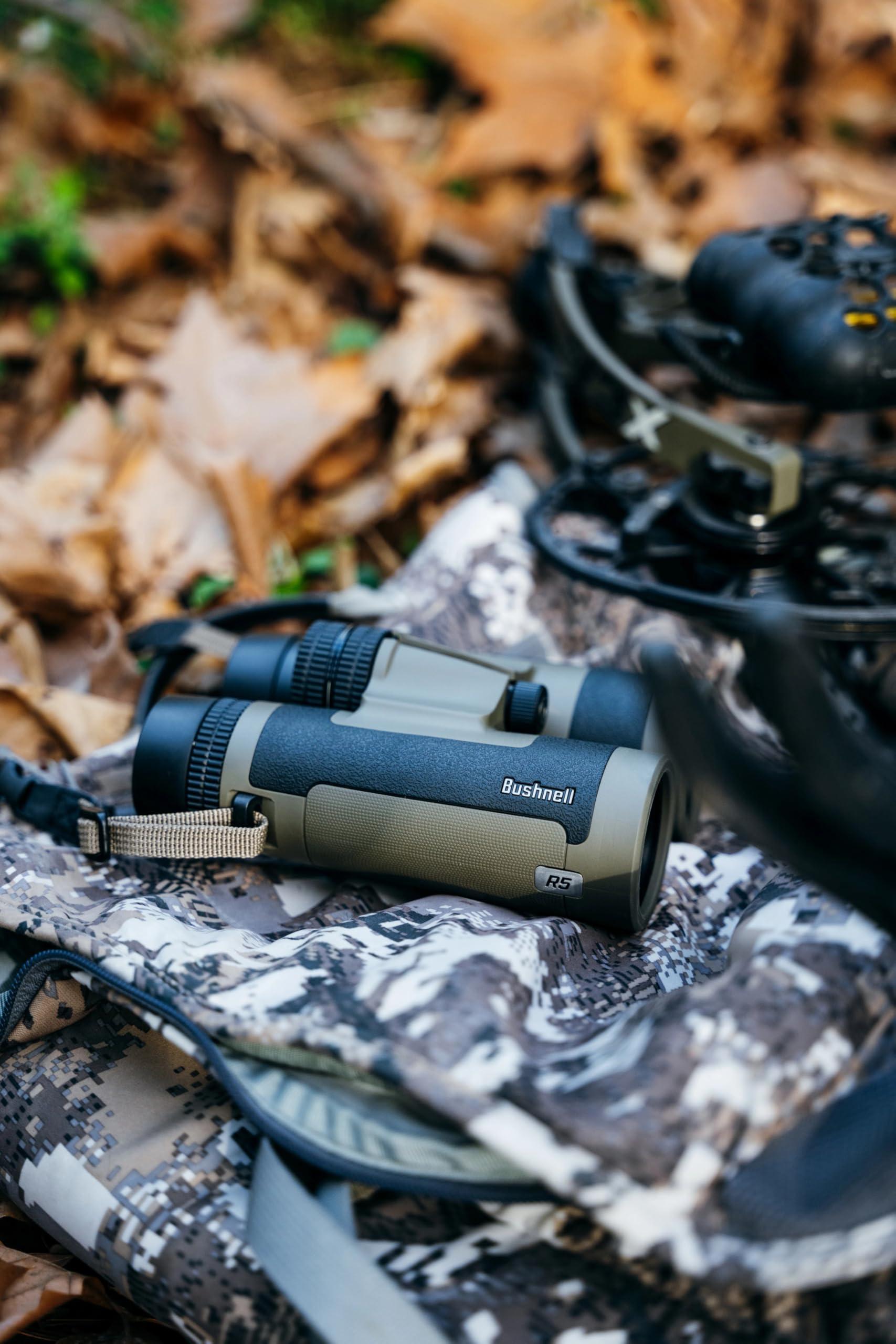 Bushnell R5 12x50 Binoculars with Vault Lite Bino Chest Harness, Phase 3 Coatings, Dielectric Coatings, EXO Barrier, IPX7 Waterproof - Binoculars for Long Range Viewing and Hunting - Image 7