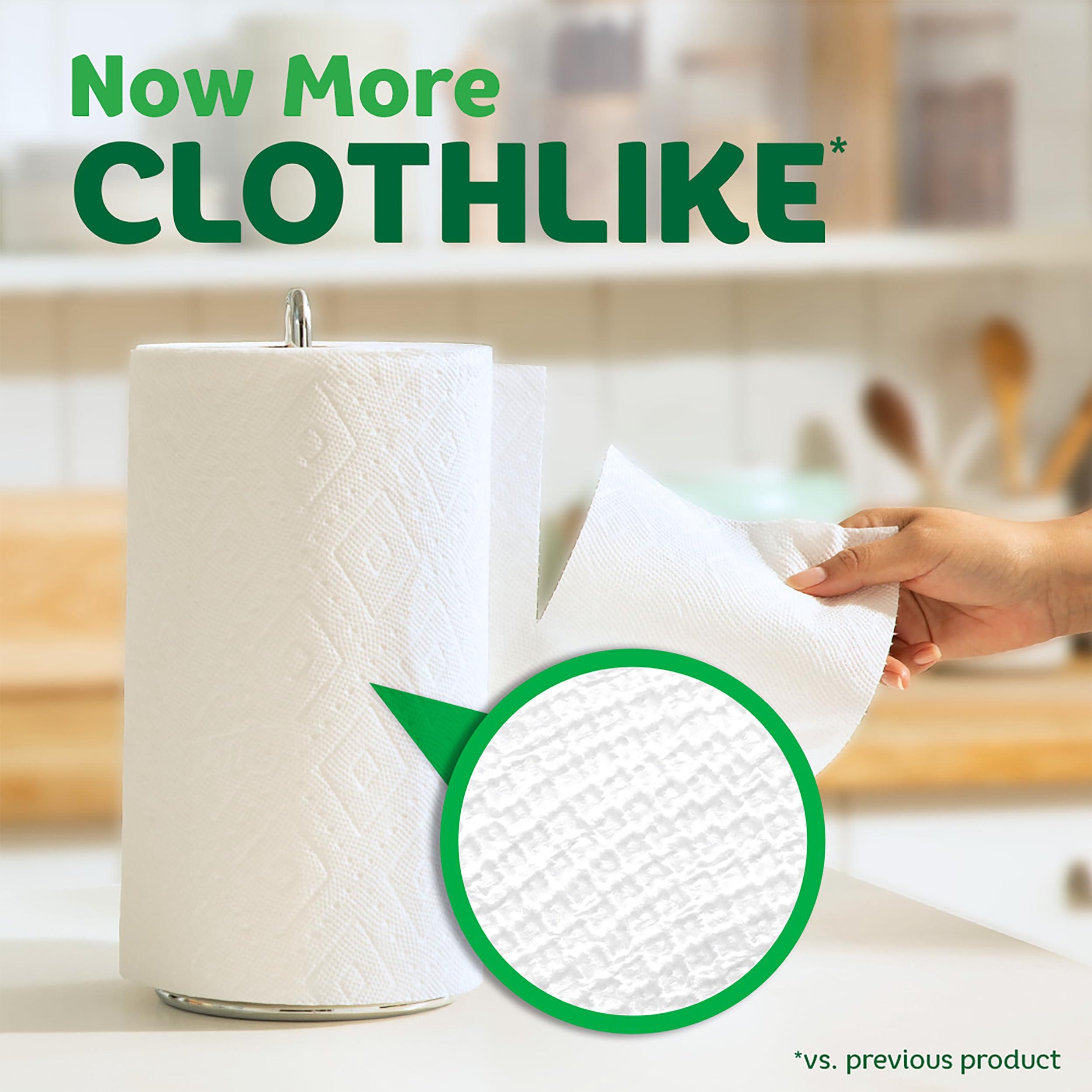 Bounty Quick-Size Paper Towels, White, 12 Family Triple Rolls = 36 Regular Rolls - Image 6