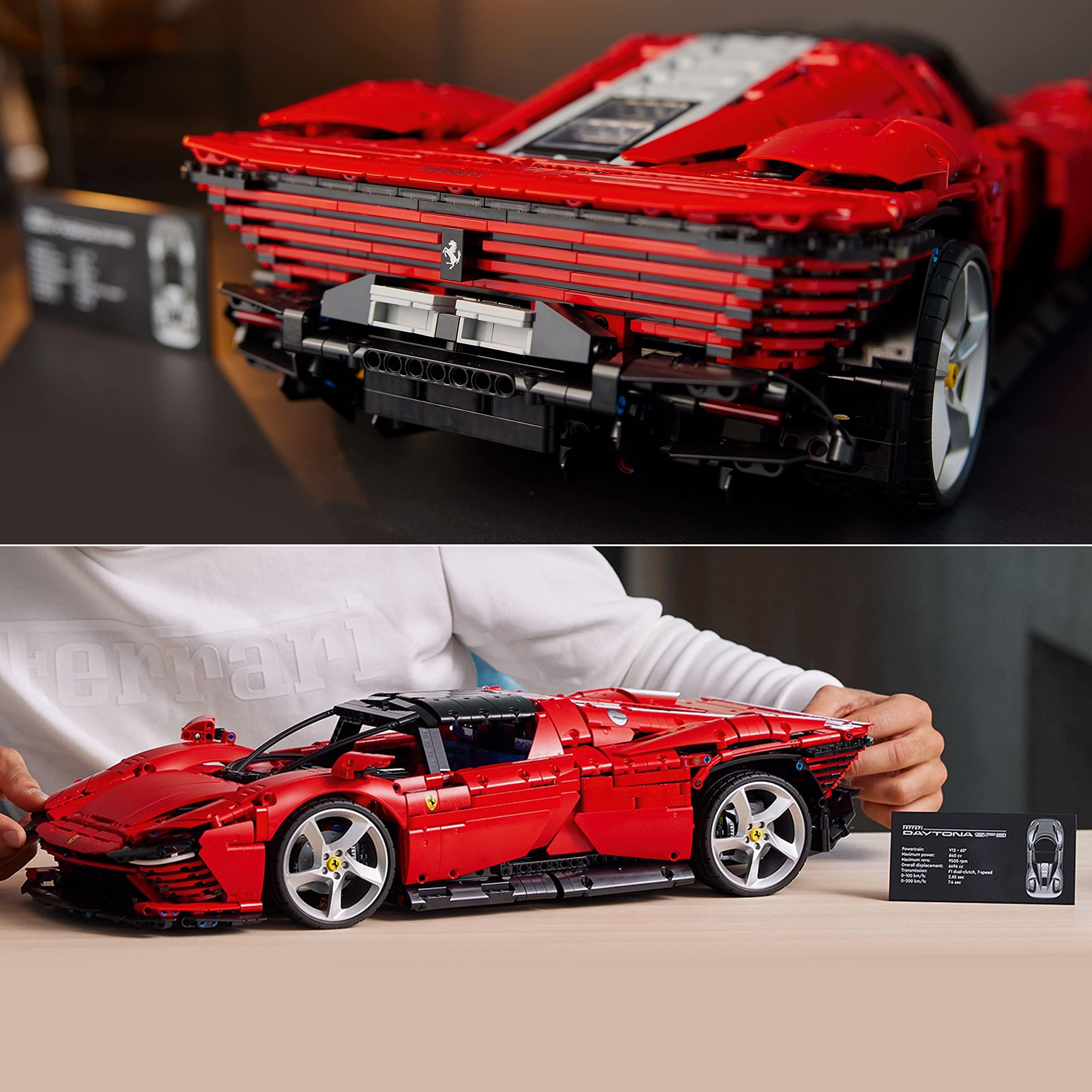 LEGO Technic Ferrari Daytona SP3 42143, Race Car Model Building Kit, 1:8 Scale Advanced Collectible Set for Adults, Ultimate Cars Concept Series, Great Anniversary and Father's Day Gift for Car Lover - Image 3
