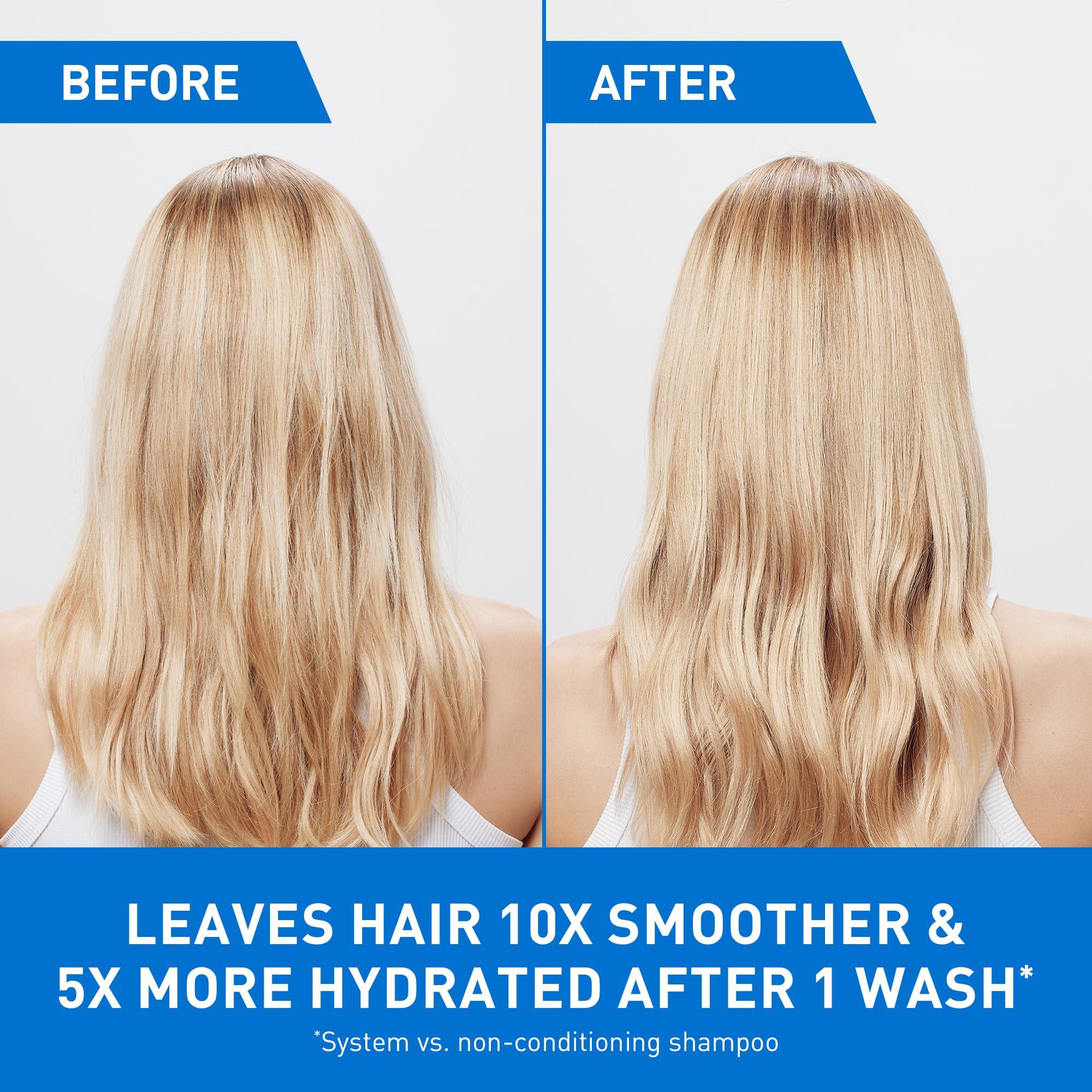 CeraVe Gentle Hydrating Shampoo, With Ceramides, Niacinamide & Hyaluronic Acid For Soft, Healthy Looking Hair & Scalp, Sulfate Free & Color Safe Shampoo, For All Hair Types, 12 Oz - Image 3
