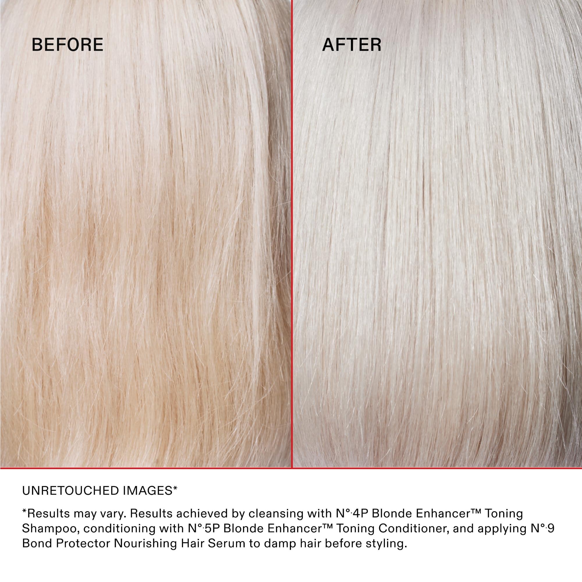 Olaplex No. 5P Blonde Enhancer Purple Toning Conditioner, Repairs, Hydrates, & Brightens All Blonde, Lightened, & Grey Hair, 8.5 fl oz - Image 7