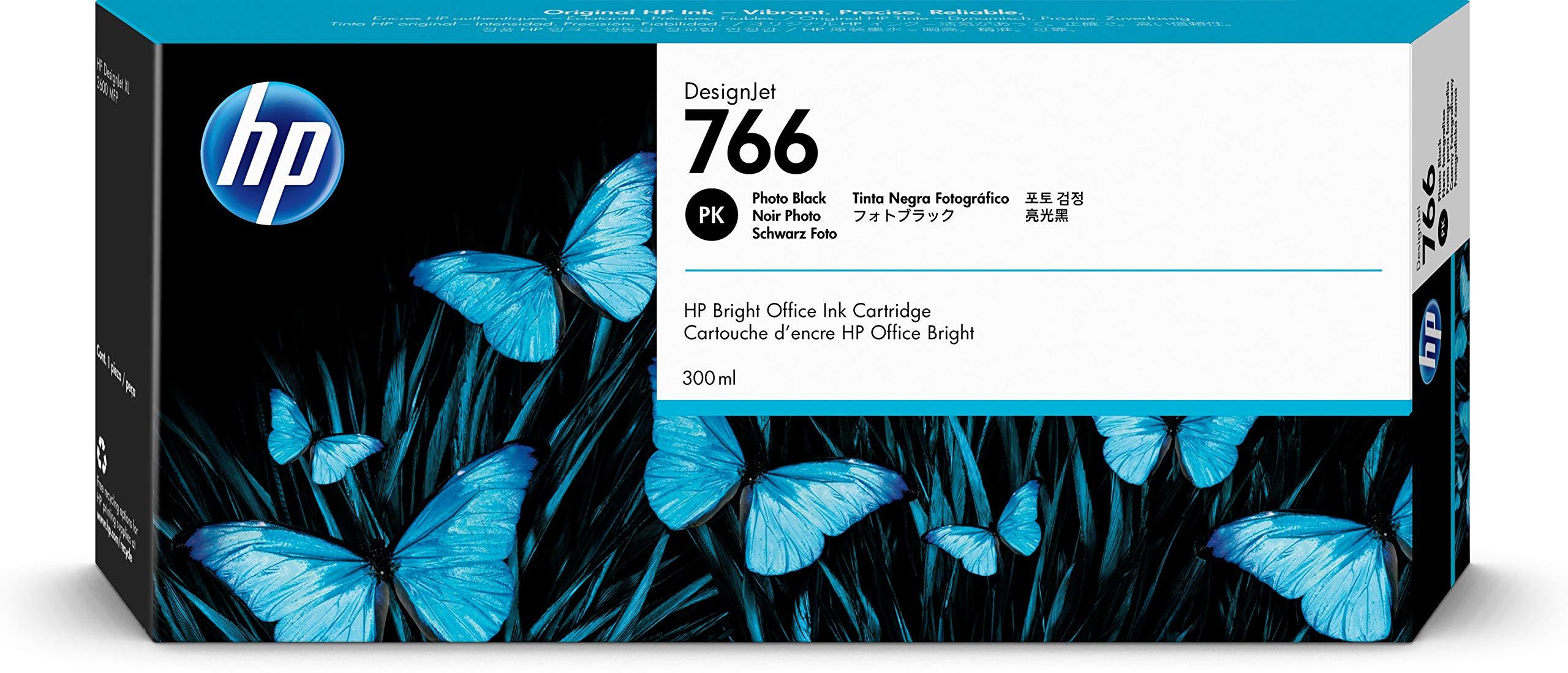HP 766 Photo Black Inkjet Cartridge for Designjet XL 3600 Refill No