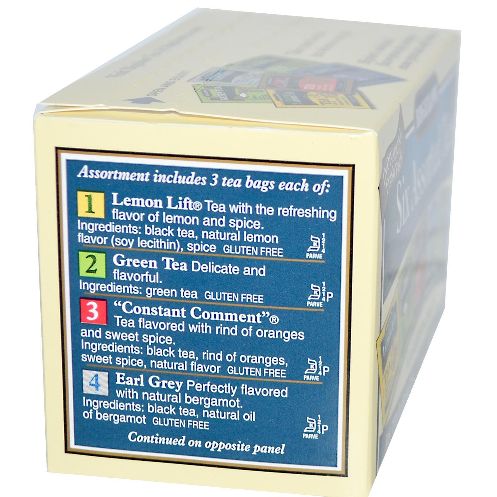 Six Assorted Tea Variety Pack 18 Bag(S) - Image 2