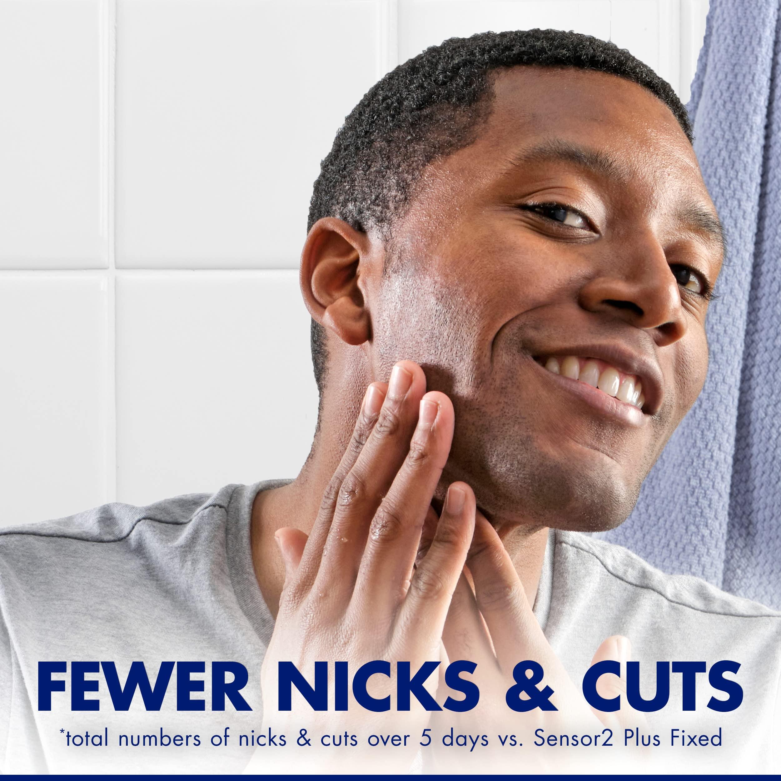 Gillette Sensor3 Simple Men's Disposable Razors, 8 Count - Image 3