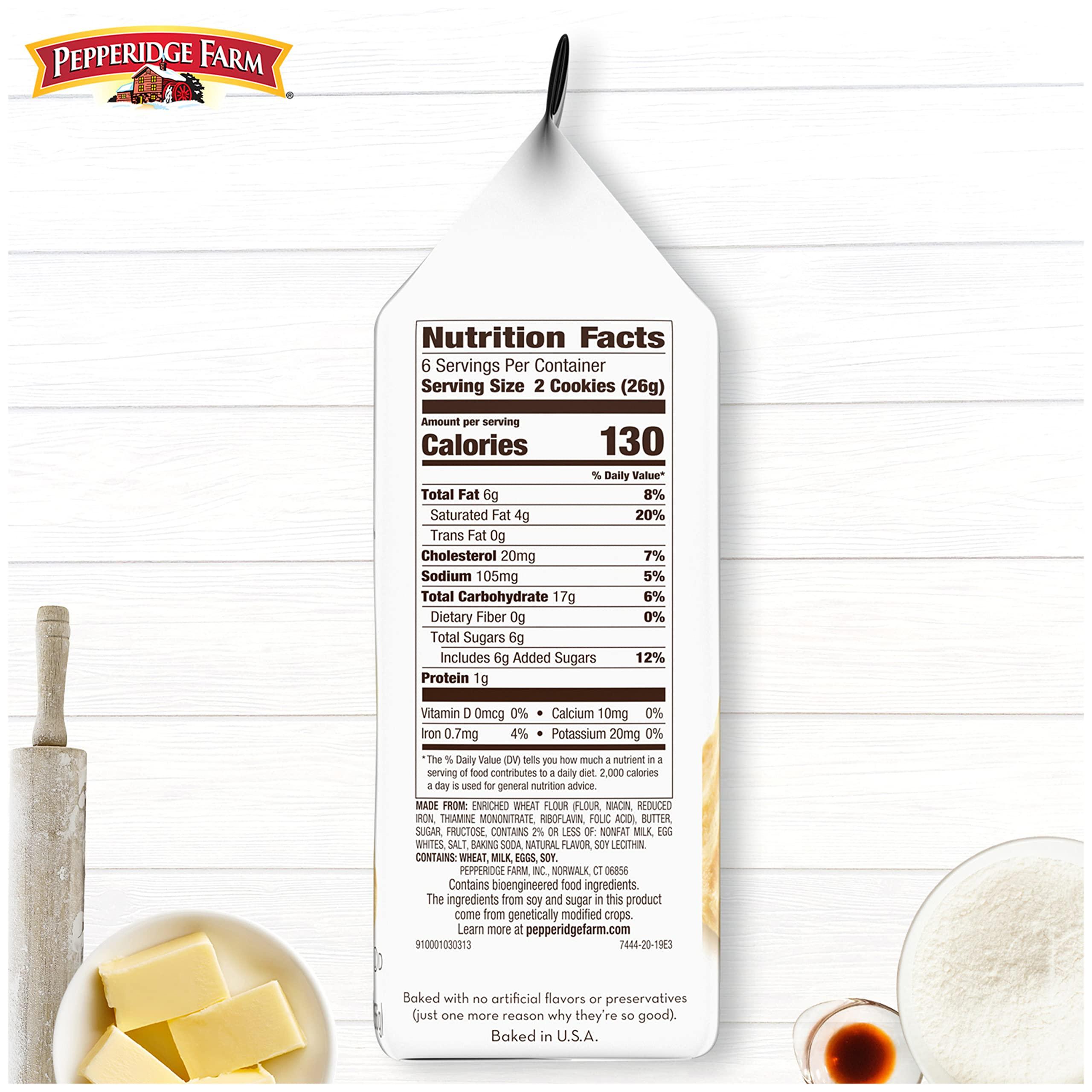 Pepperidge Farm Dublin Shortbread Cookies, 5.5 Oz Bag - Image 7