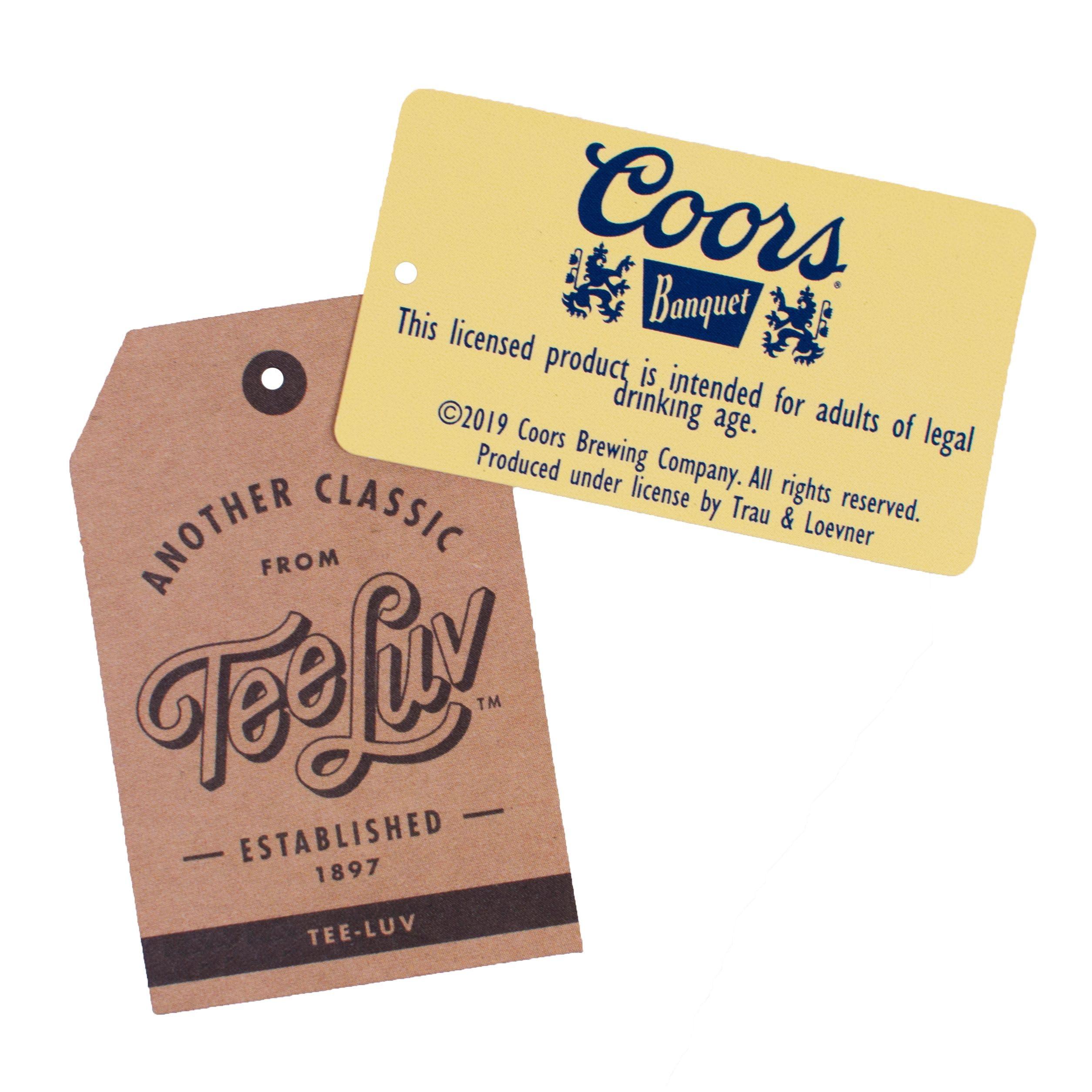 Tee Luv Men's Coors Banquet Shirt - Golden Colorado Front and Back Beer Shirt - Image 7
