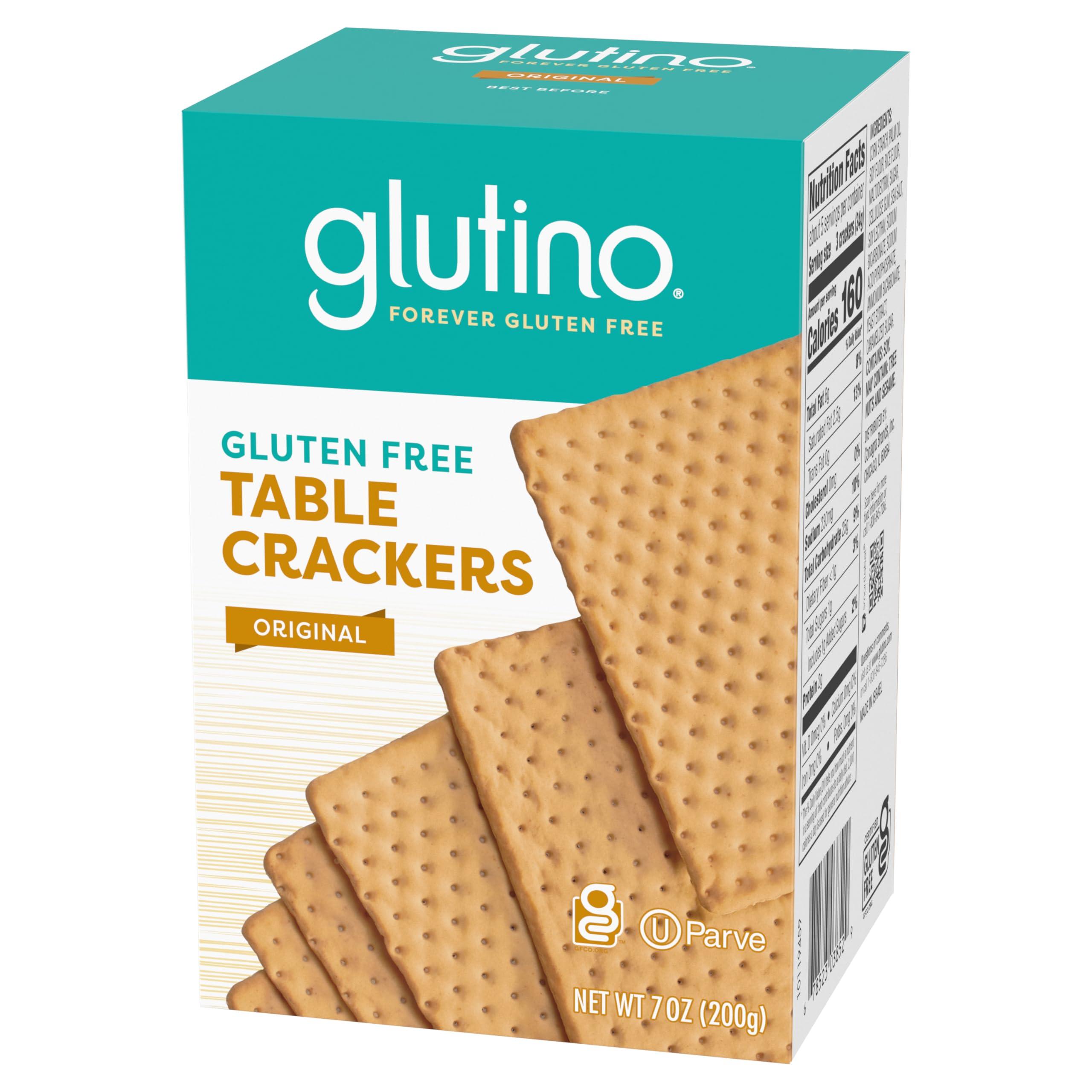 Glutino Gluten Free Table Crackers, Premium Squares, Original, 7 oz - Image 5