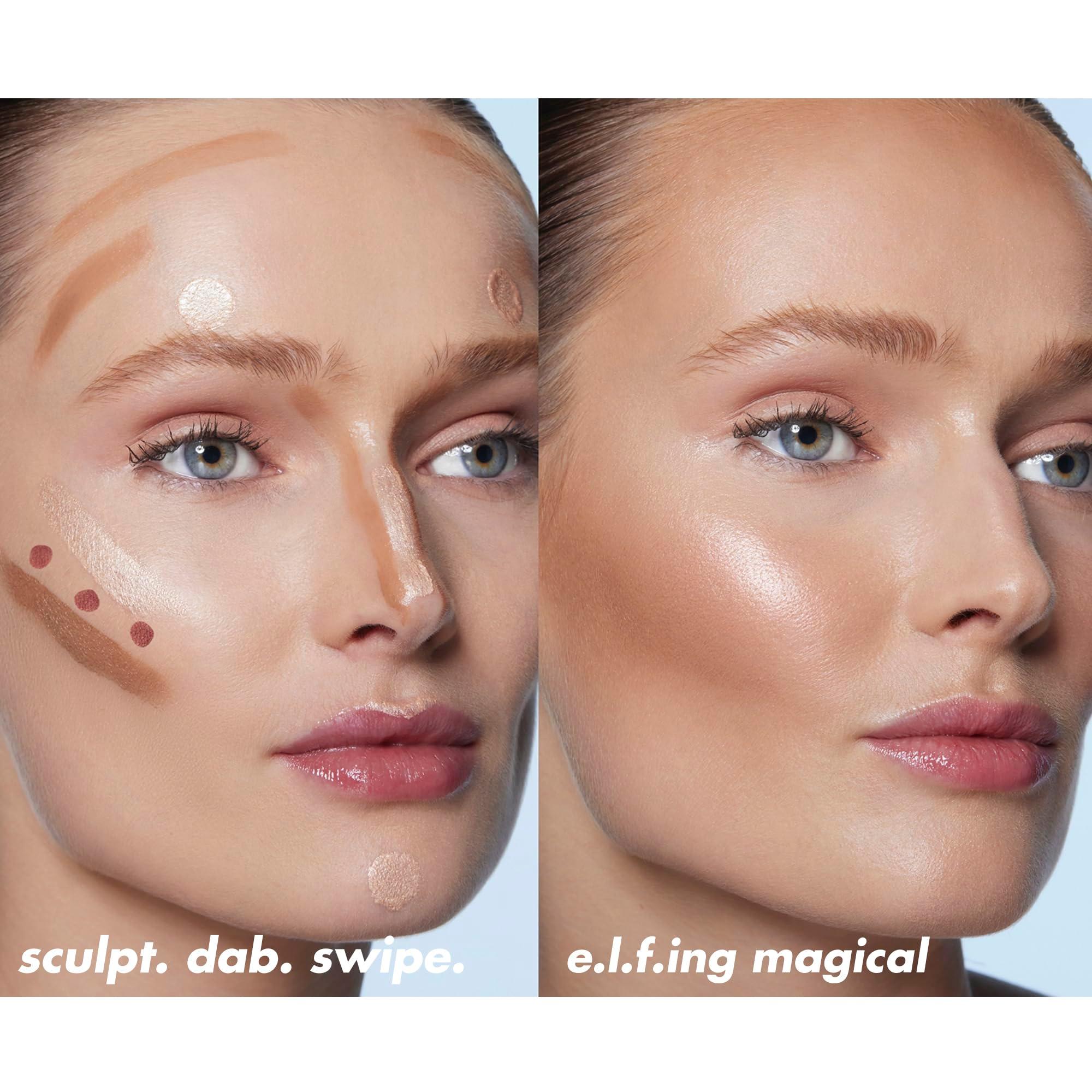 e.l.f. Halo Glow Blush Beauty Wand, Liquid Blush Wand For Radiant, Flushed Cheeks, Infused With Squalane, Vegan & Cruelty-free, Rosé You Slay - Image 5