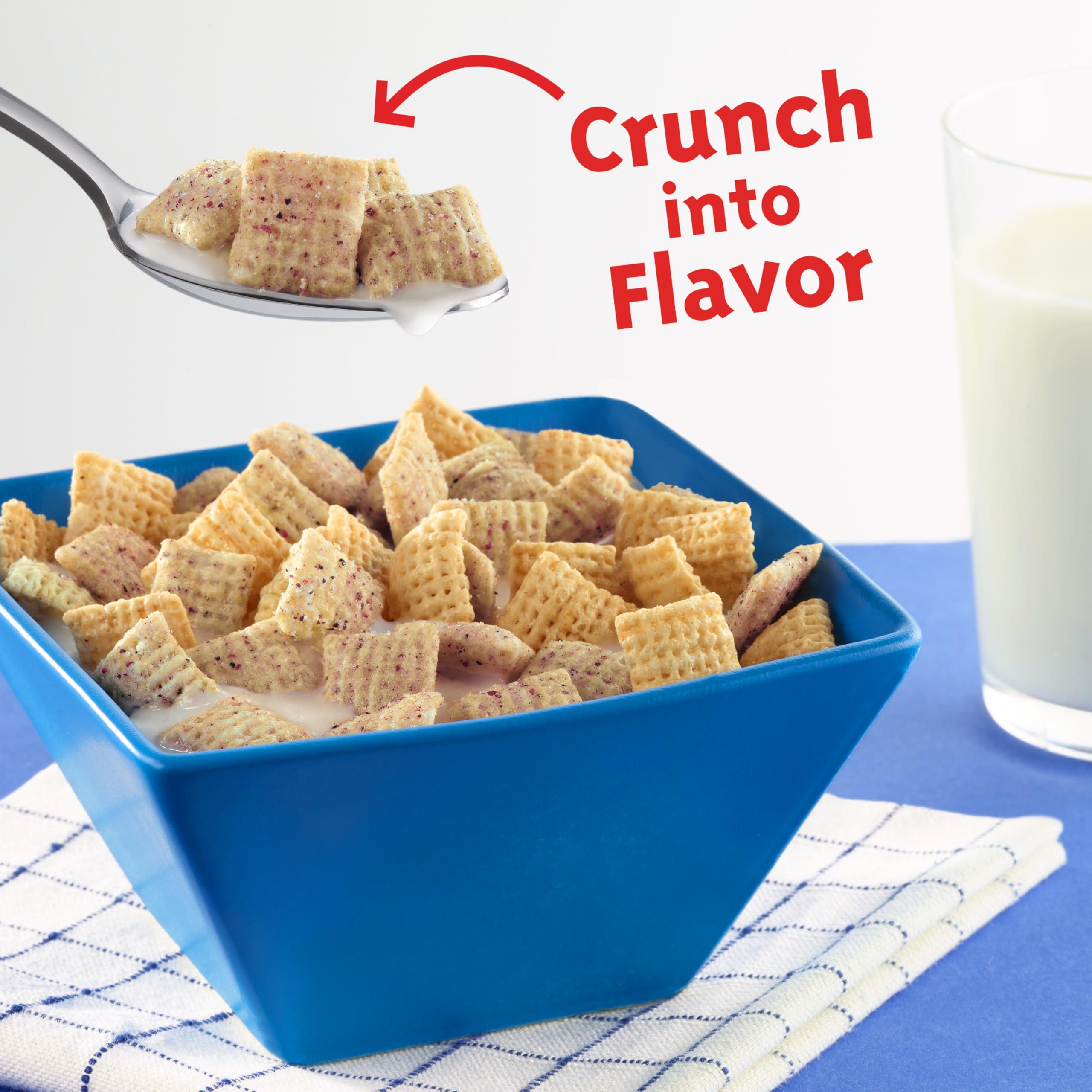 Blueberry Chex Cereal, Gluten Free Breakfast Cereal, Made with Whole Grain, 12 oz - Image 4