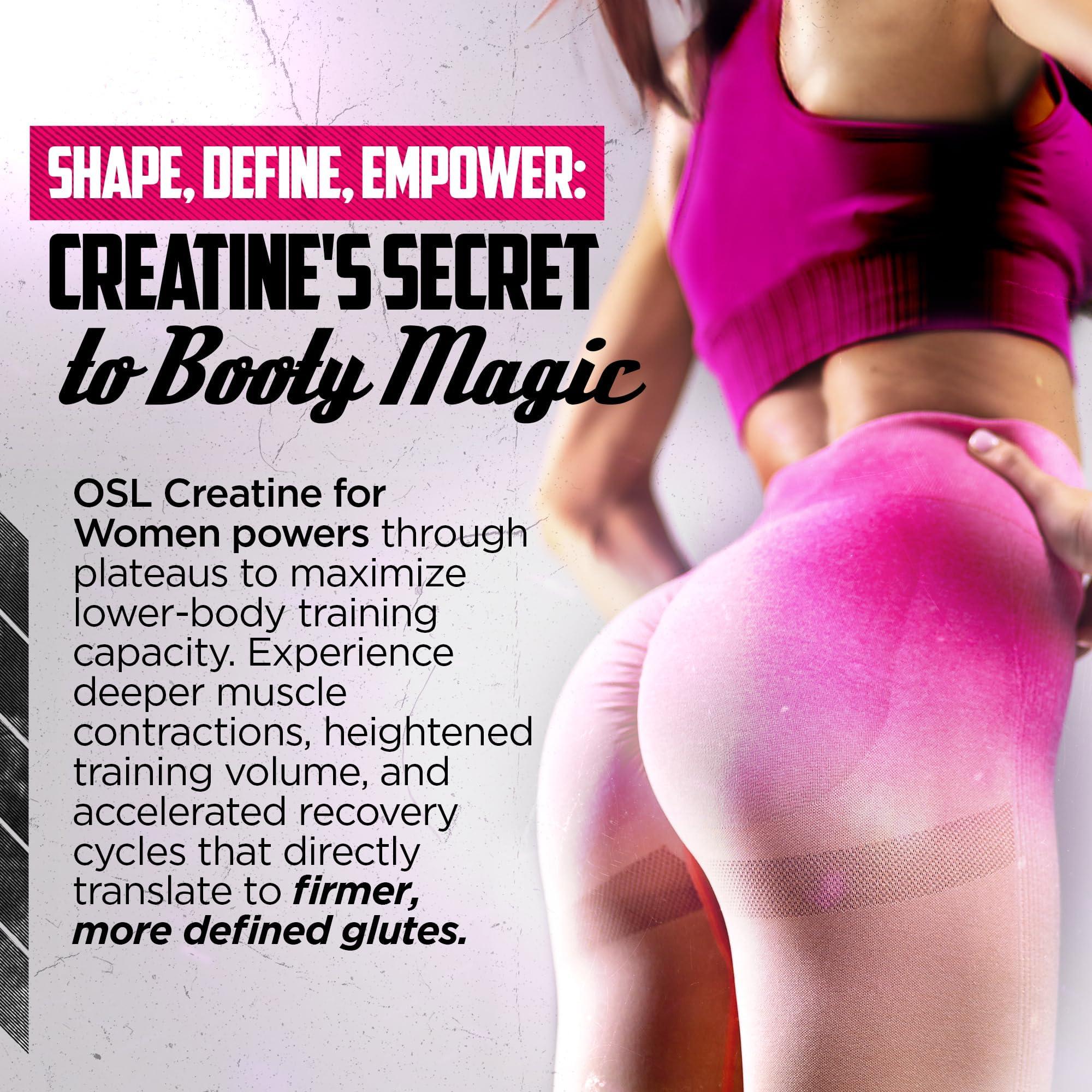 Old School Labs 5000mg Creatine Monohydrate Powder, Optimized Creatine for Women +2000mg Collagen +1g BCAA 2:1:1 Supports Lean Muscles & Recovery, Energy & Stamina - Micronized, Natural & Made in USA - Image 4