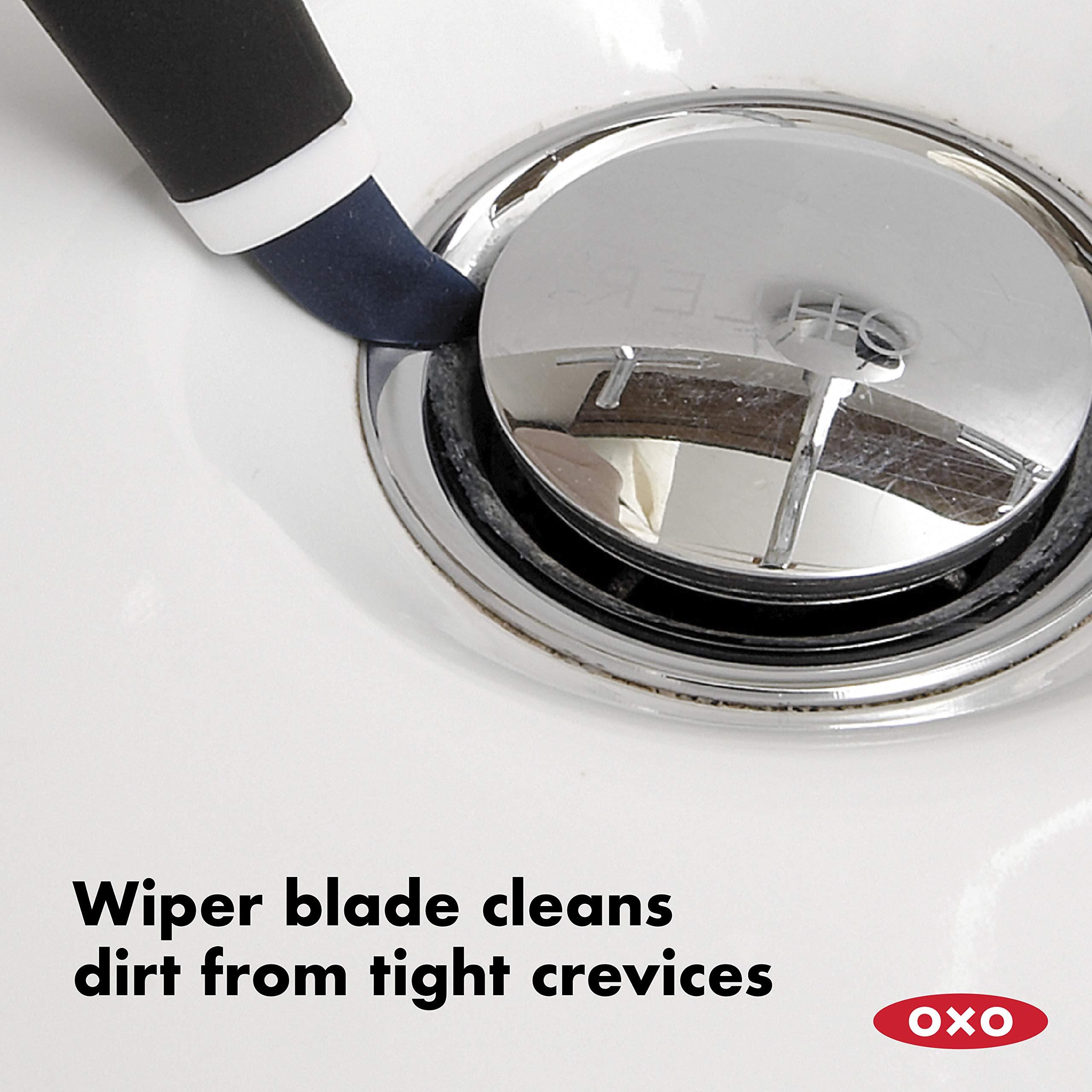 OXO Good Grips Deep Clean Brush Set, Blue - Image 3