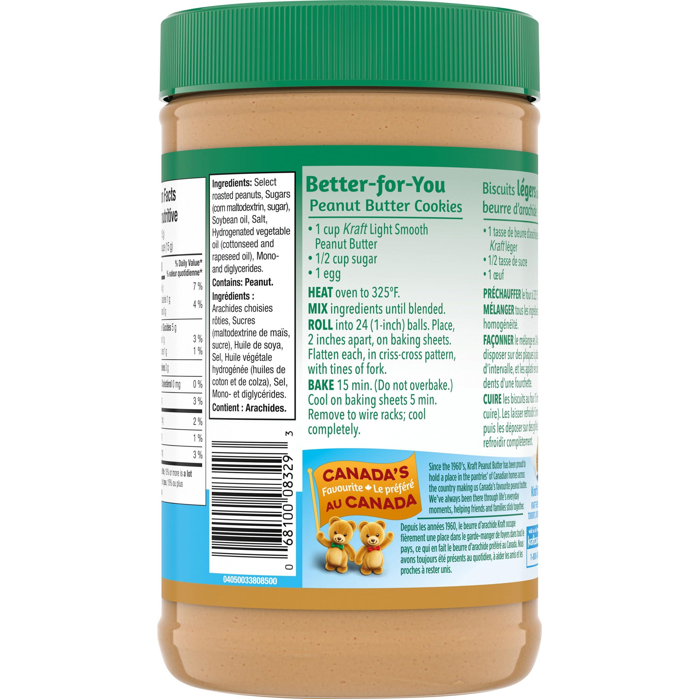KRAFT Peanut Butter - Light Smooth 1KG - Image 10