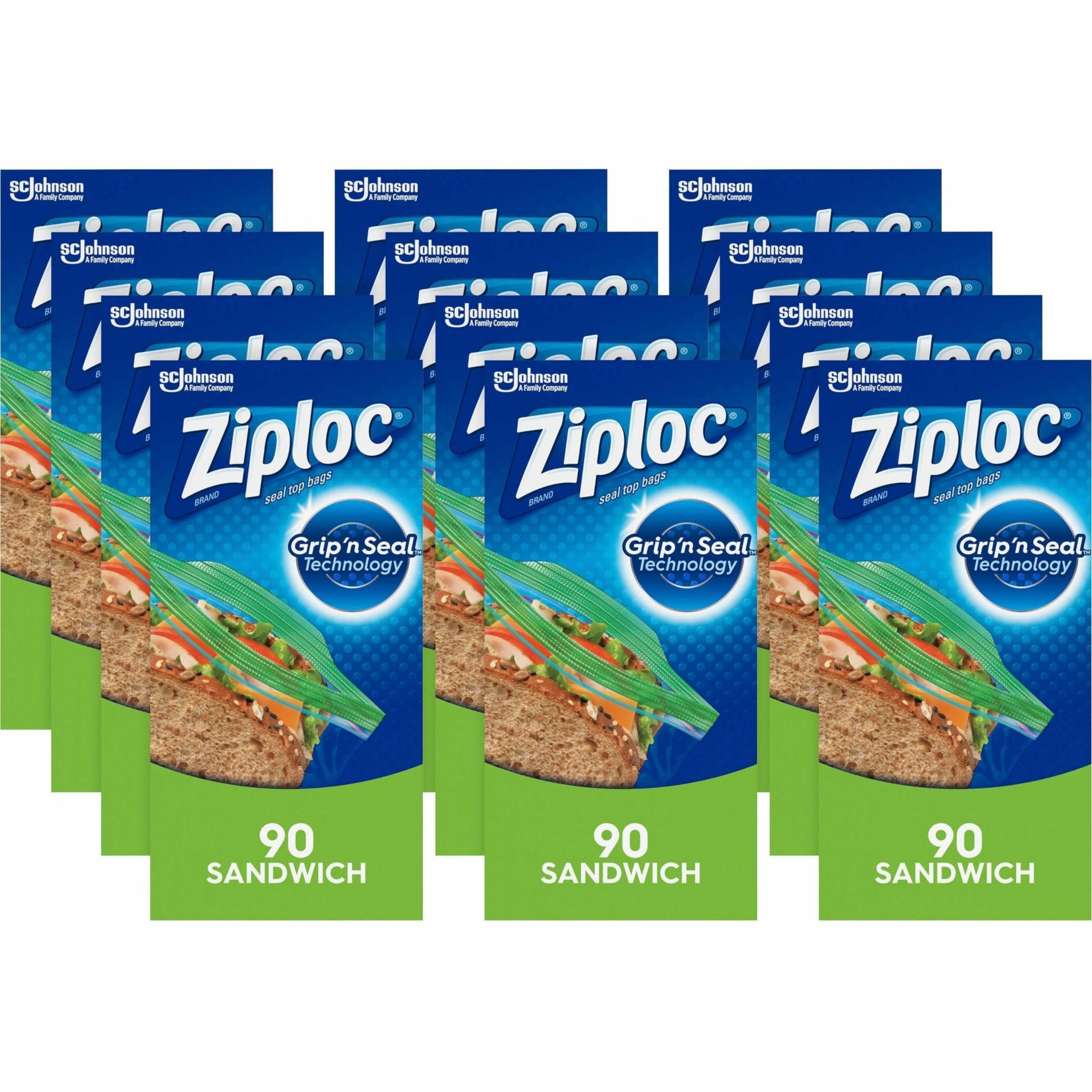 Ziploc Sandwich Bags (90-Count, 12-Pack)