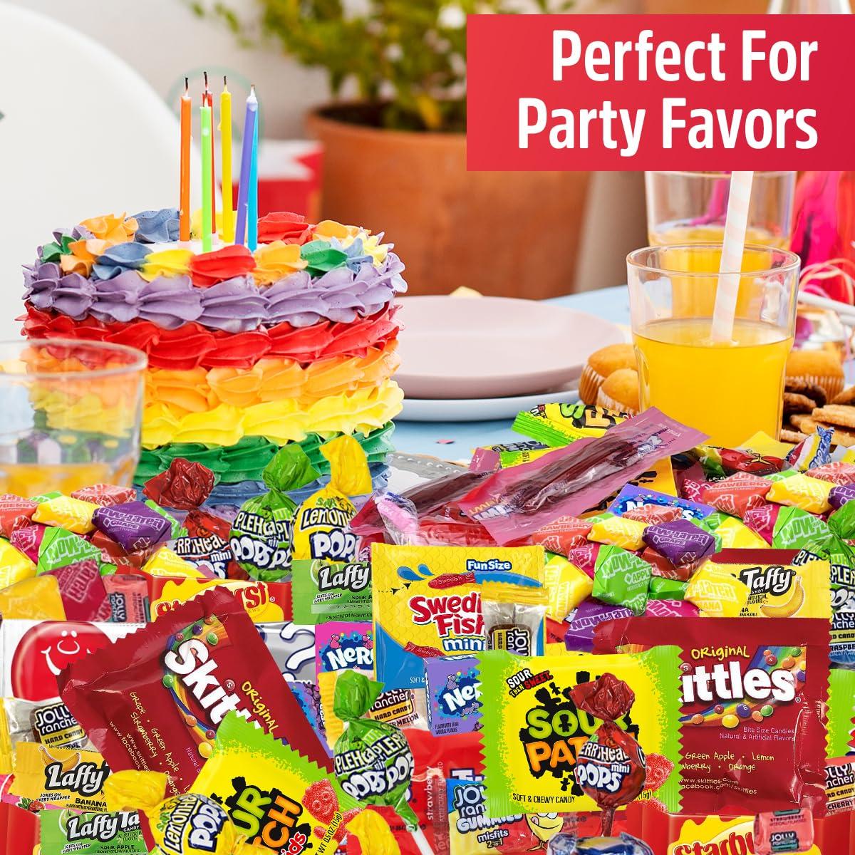 Bulk Candy Individually Wrapped - Parade Kid’s Dream, 5lb of Individually Wrapped Party Candy Variety Mix Bag, Kid’s Favorite Sweets Giant Bag Assorted Classic Candies for Pinata Filler, Goodie Bag - Image 5