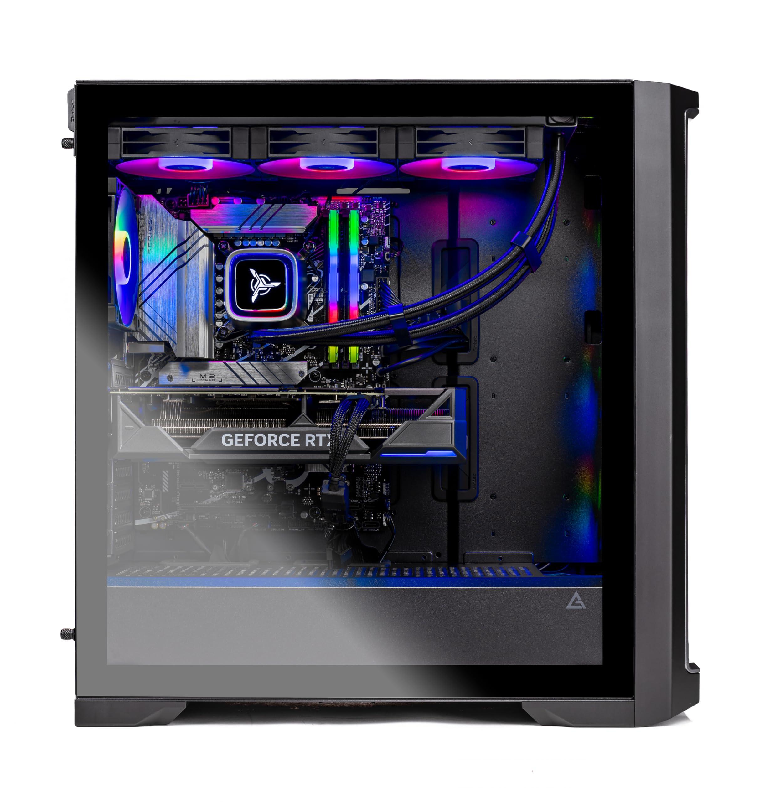 Skytech Legacy 4 Gaming PC Desktop, Ryzen 7 9800X3D 4.7 GHz (5.2 GHz Turbo), NVIDIA RTX 5090 32GB, X870 Board, 2TB Gen4 NVMe SSD, 64GB DDR5 RAM 6000 RGB, 1000W Gold ATX 3 PSU, Wi-Fi, Win 11 - Image 2