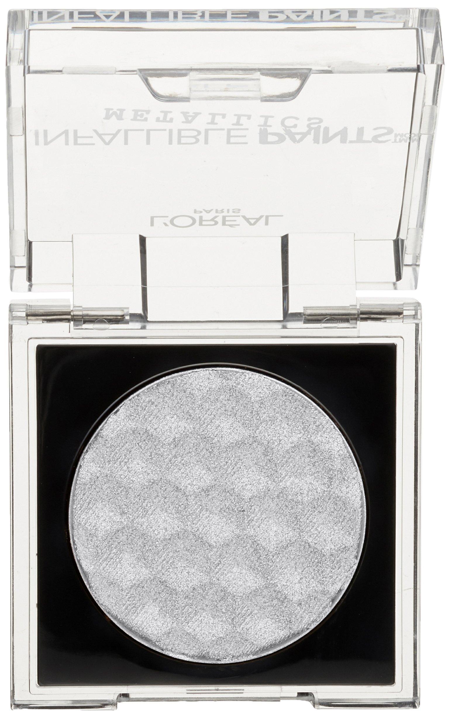 L'Oreal Paris Infallible Paints Eyeshadow Metallics, Aluminum Foil, 0.09 oz. - Image 2