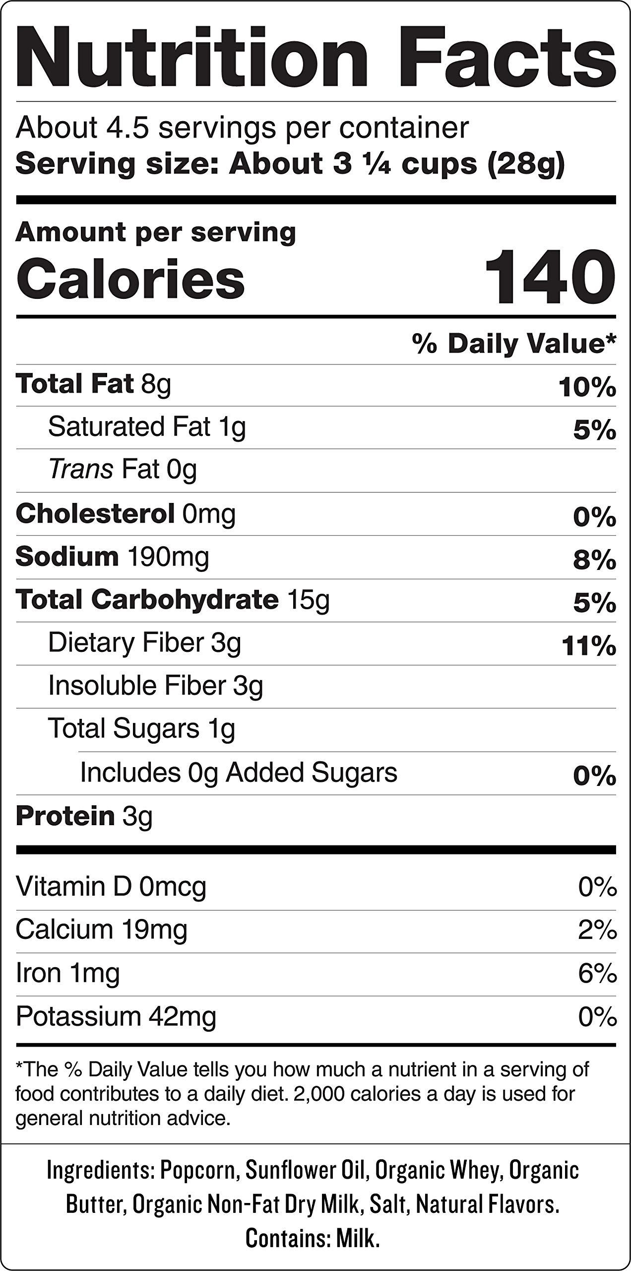 SkinnyPop Butter Popcorn , 12ct, 1oz Individual Snack Size Bags, Skinny Pop, Healthy Popcorn Snacks, Gluten Free - Image 10