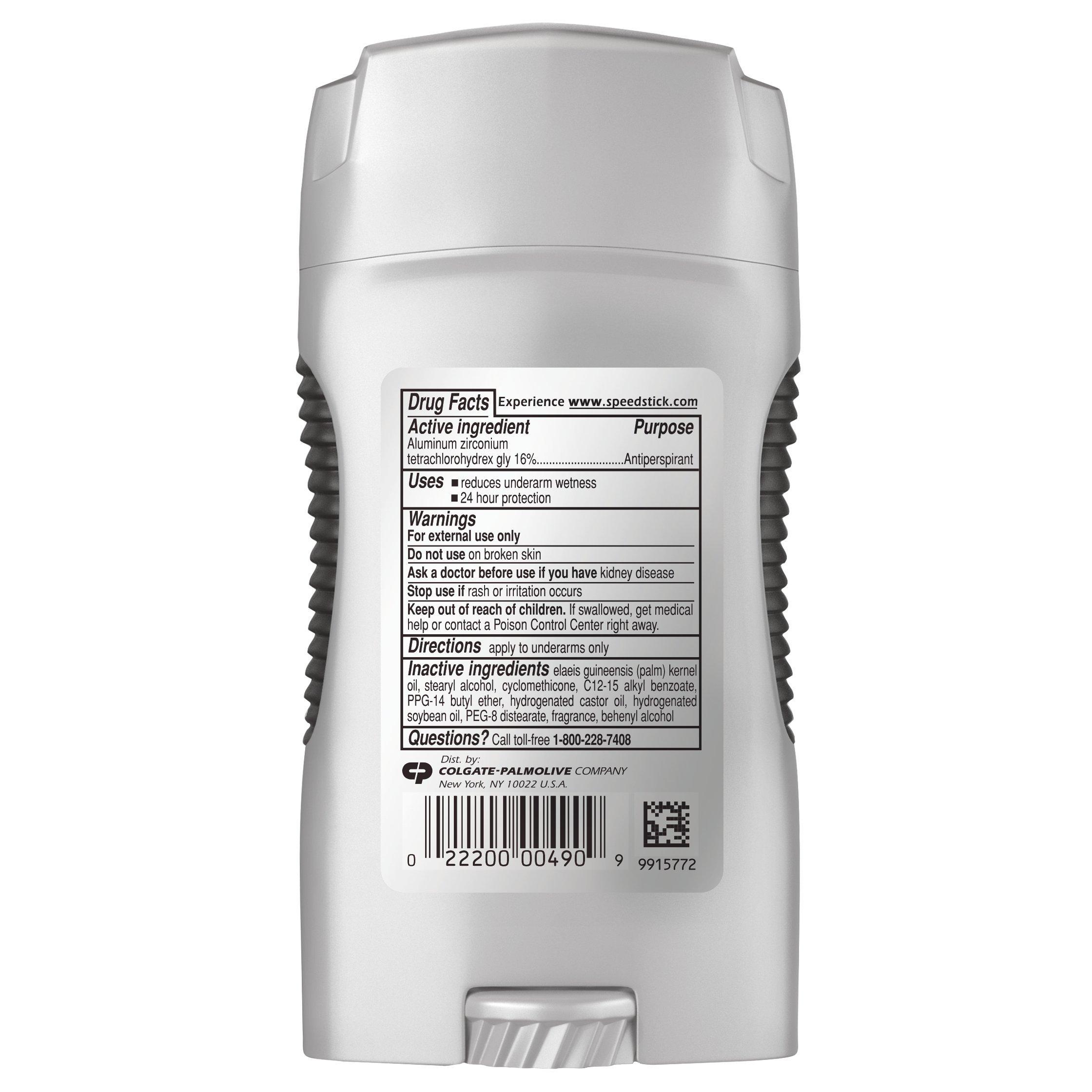 Speed Stick Antiperspirant/Deodorant, Fresh Scent, 3 Ounce Stick (00022200951029) - Image 8