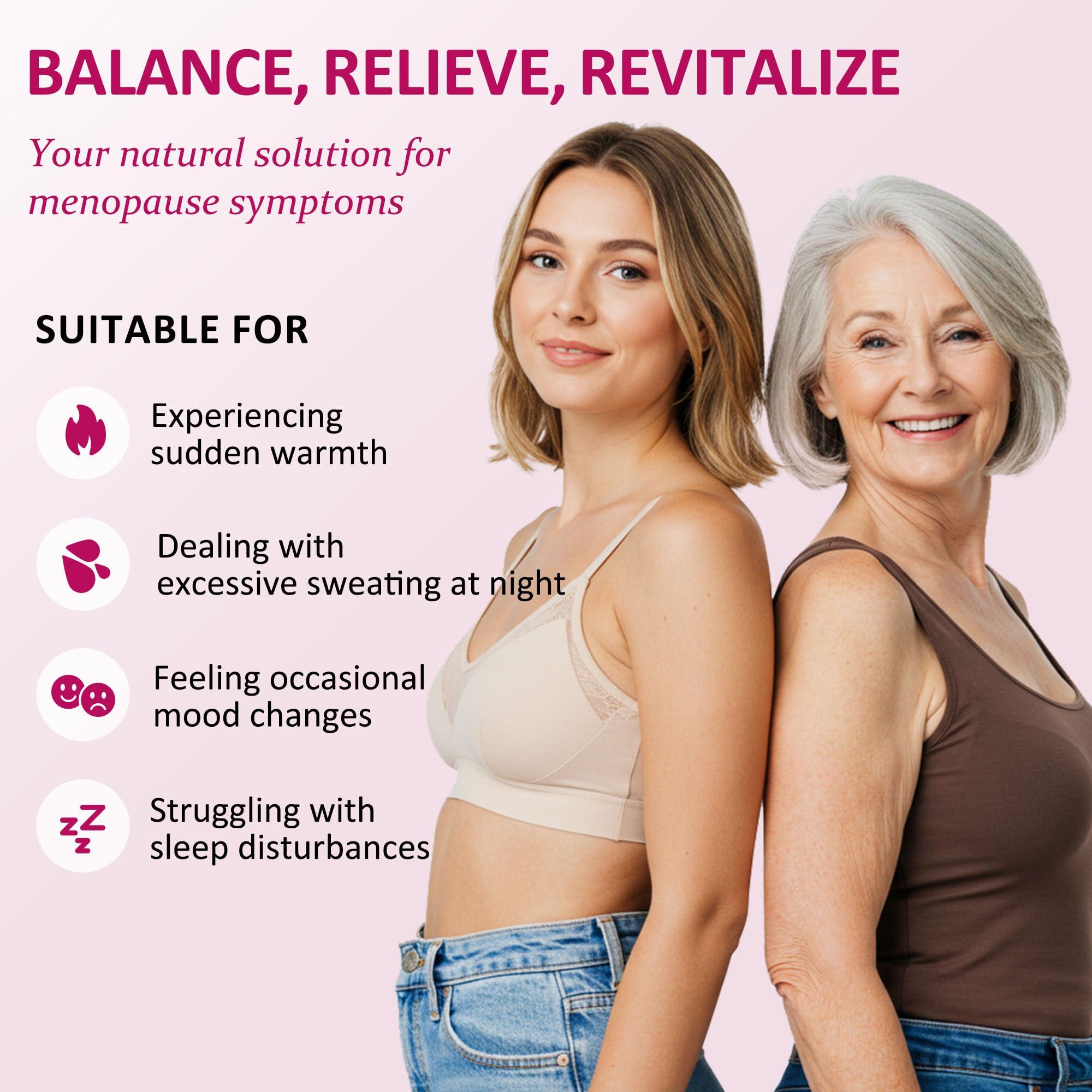 Estrogen Cream For Women, Natural Bioidentical, Hot Flashes Menopause Relief, Estrogen Cream With Wild Yam, Menstrual Cycle & Body Balance Support, Helps Reduce Hot Flashes, Paraben-Free, Vegan, 3-Month Supply(4 Oz) - Image 4