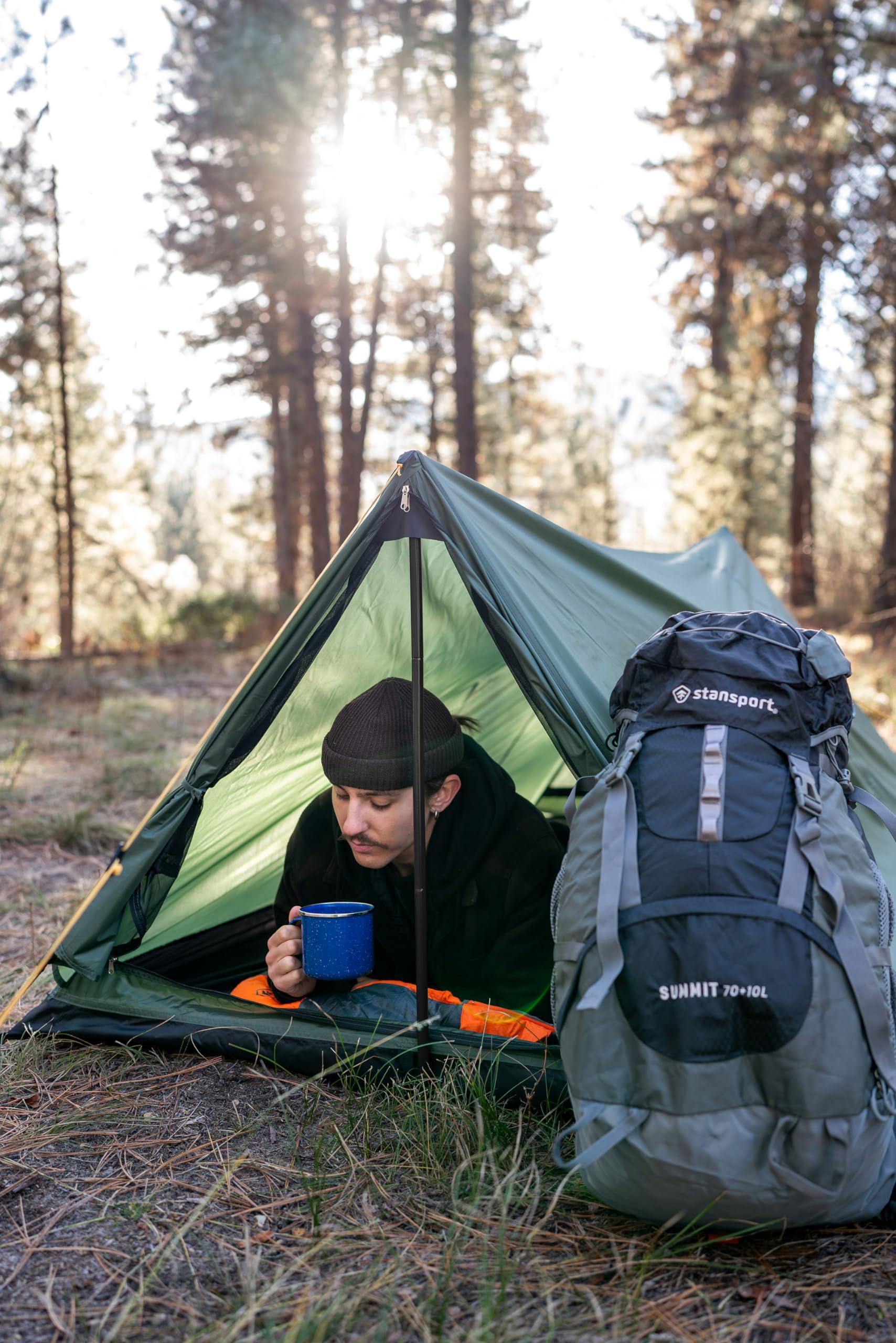 Stansport Eagle Backpacking Tent - Forest Green - Image 7