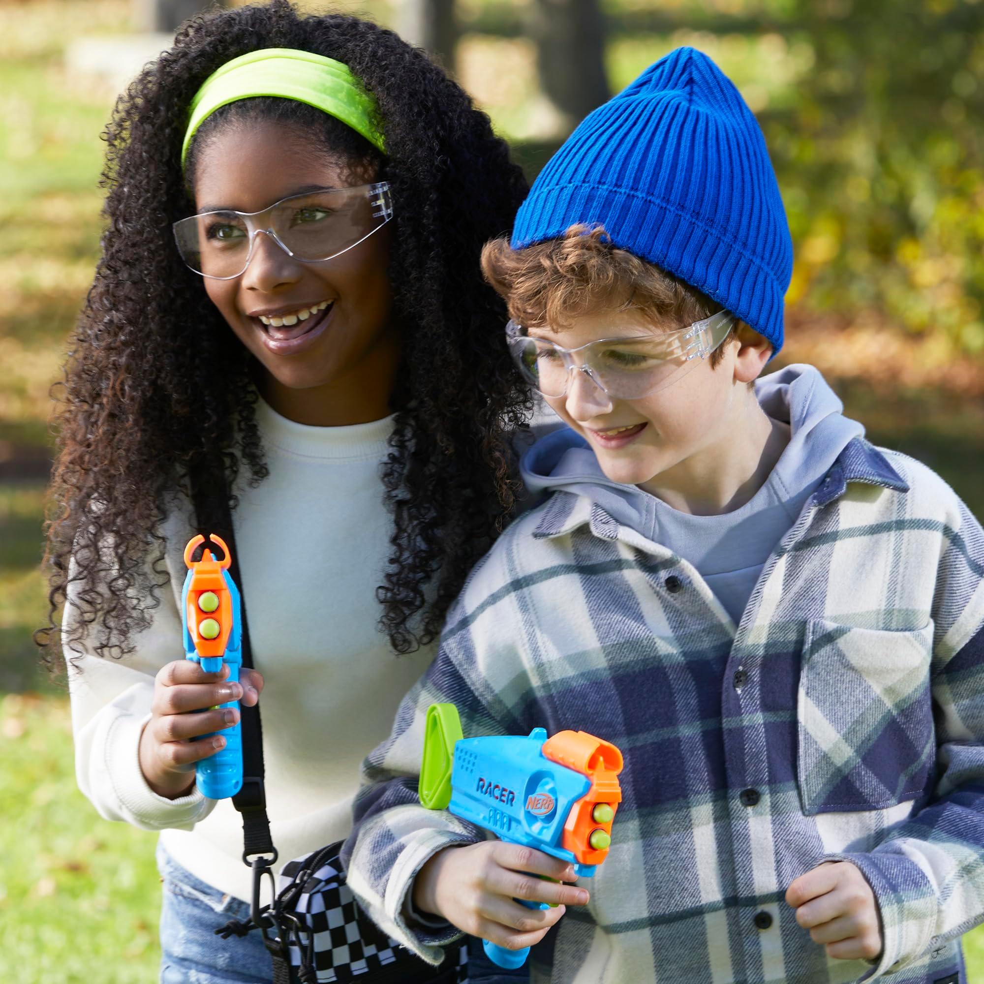 NERF Elite Junior Racer Easy Play Dart Blaster, 4 Nerf Elite Darts, Nerf Blaster Outdoor Toys, for Kids, Ages 6+ - Image 6
