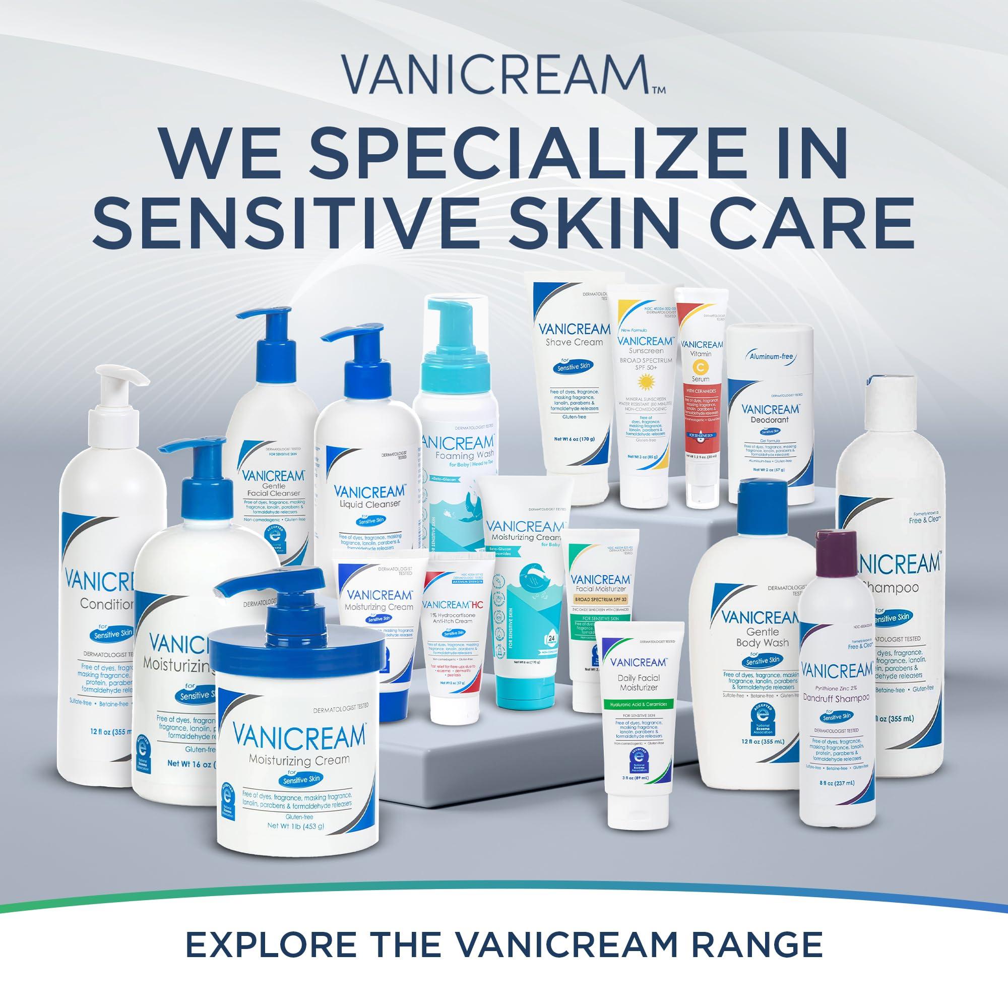 Vanicream Daily Facial Moisturizer, Face Cream with 5 Key Cermides & Hyaluronic Acid, 3 Fl Oz, Formulated Without Common Irritants for  Sensitive Skin, Lightweight, Non-Greasy Hydration  - Image 11