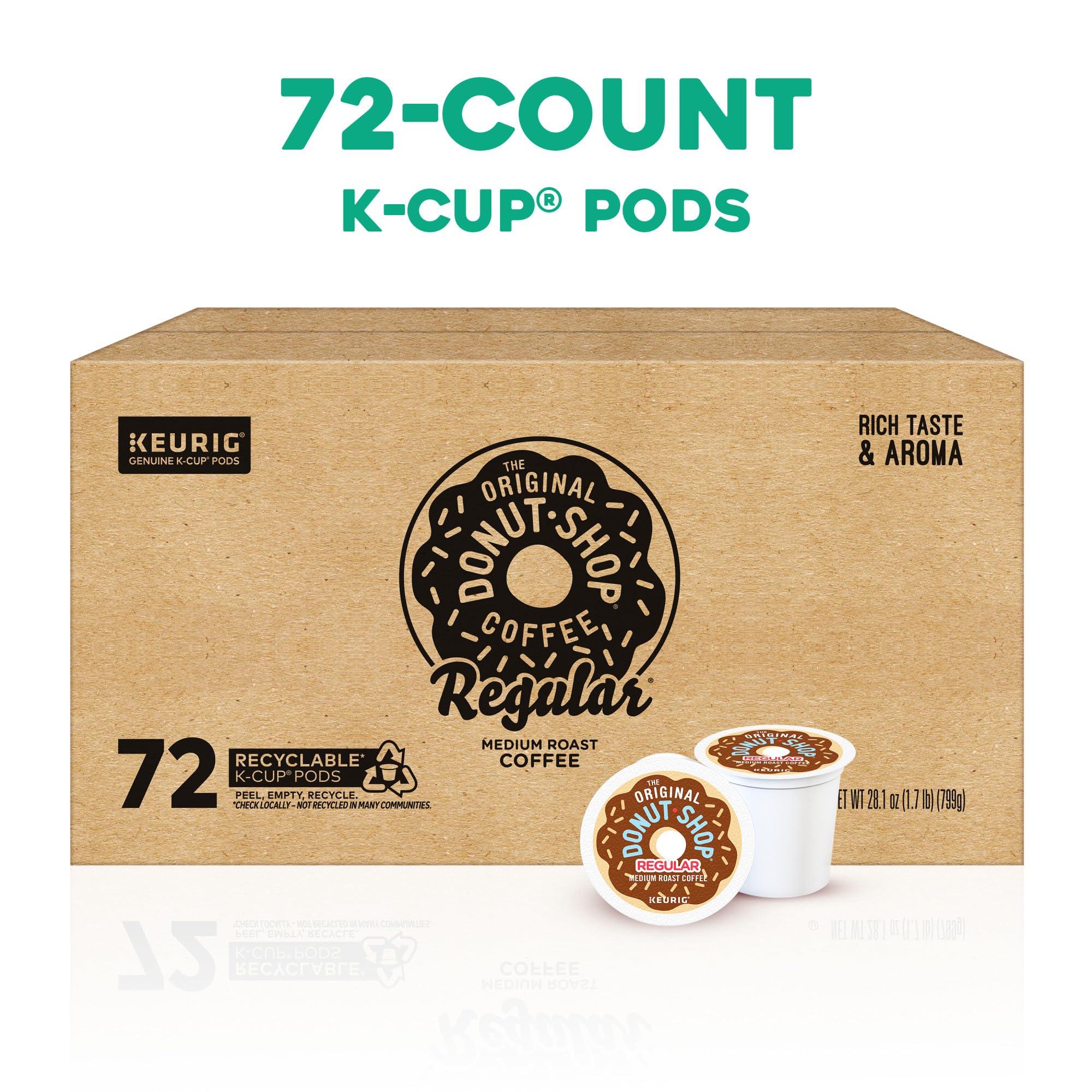 The Original Donut Shop Regular Keurig Single-Serve K-Cup Pods, Medium Roast Coffee, 72 Count - Image 4