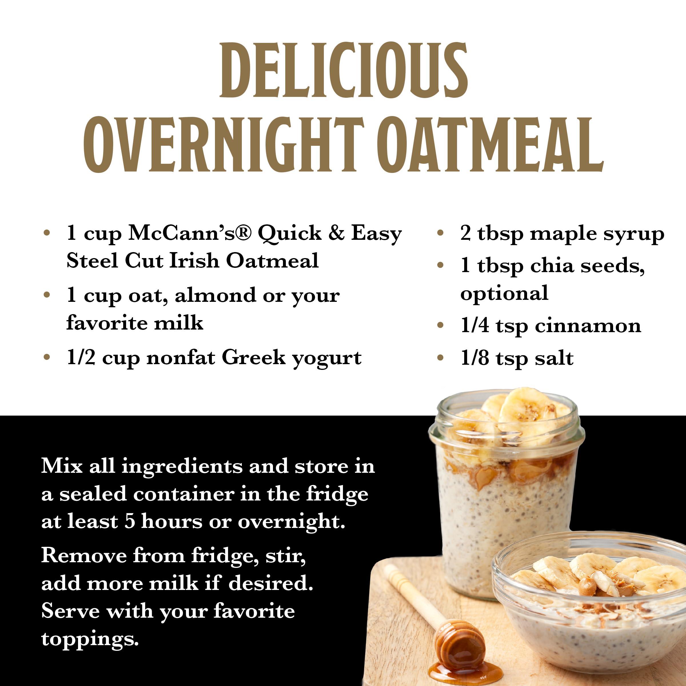 McCann's Irish Oatmeal, Traditional Steel Cut Oats, 28 Ounce Bag (Pack of 6) - Image 3