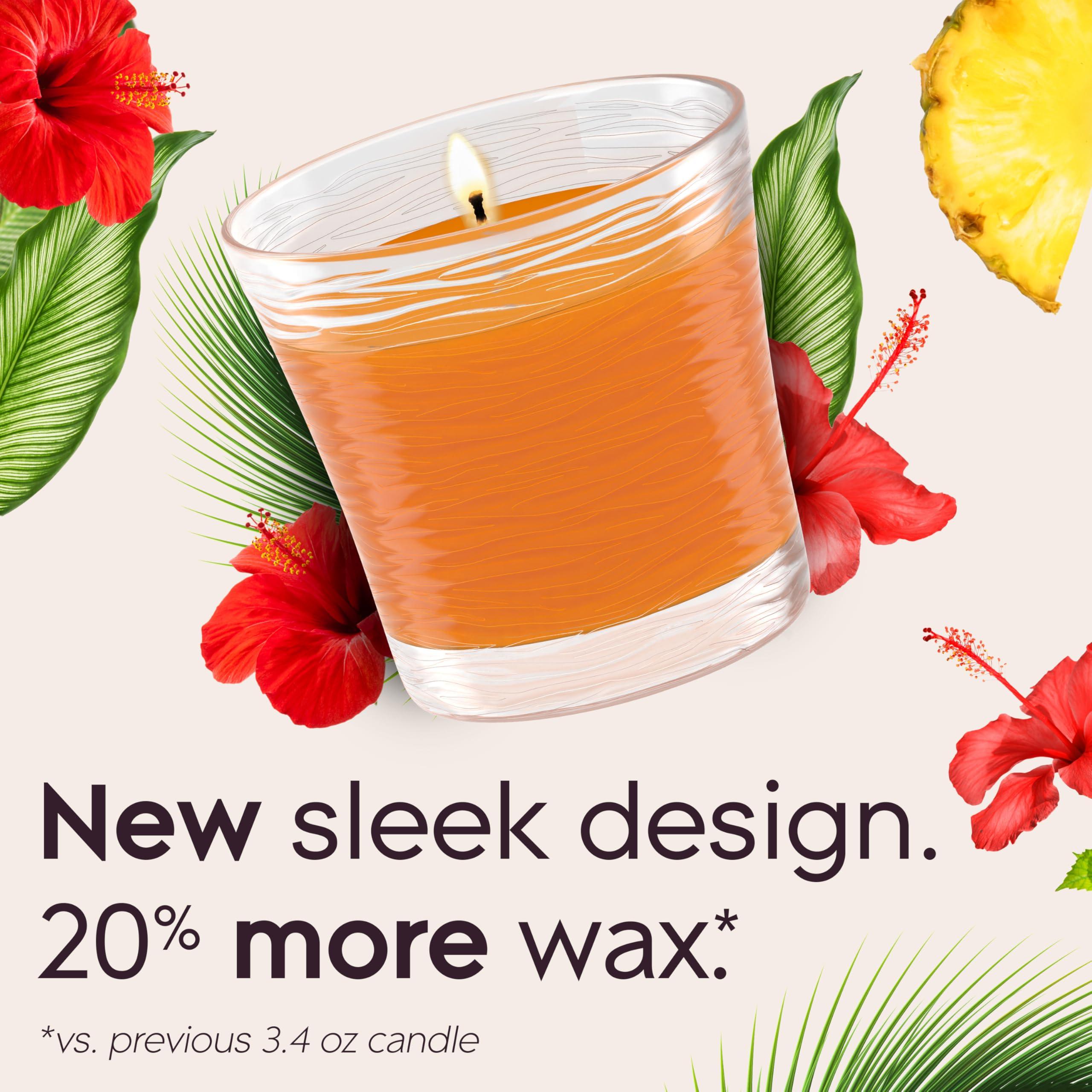 Glade 1-Wick Scented Candle Jar, Hawaiian Breeze, Air Freshener Infused with Essential Oils, 4.08 Oz, 2 Count - Image 2