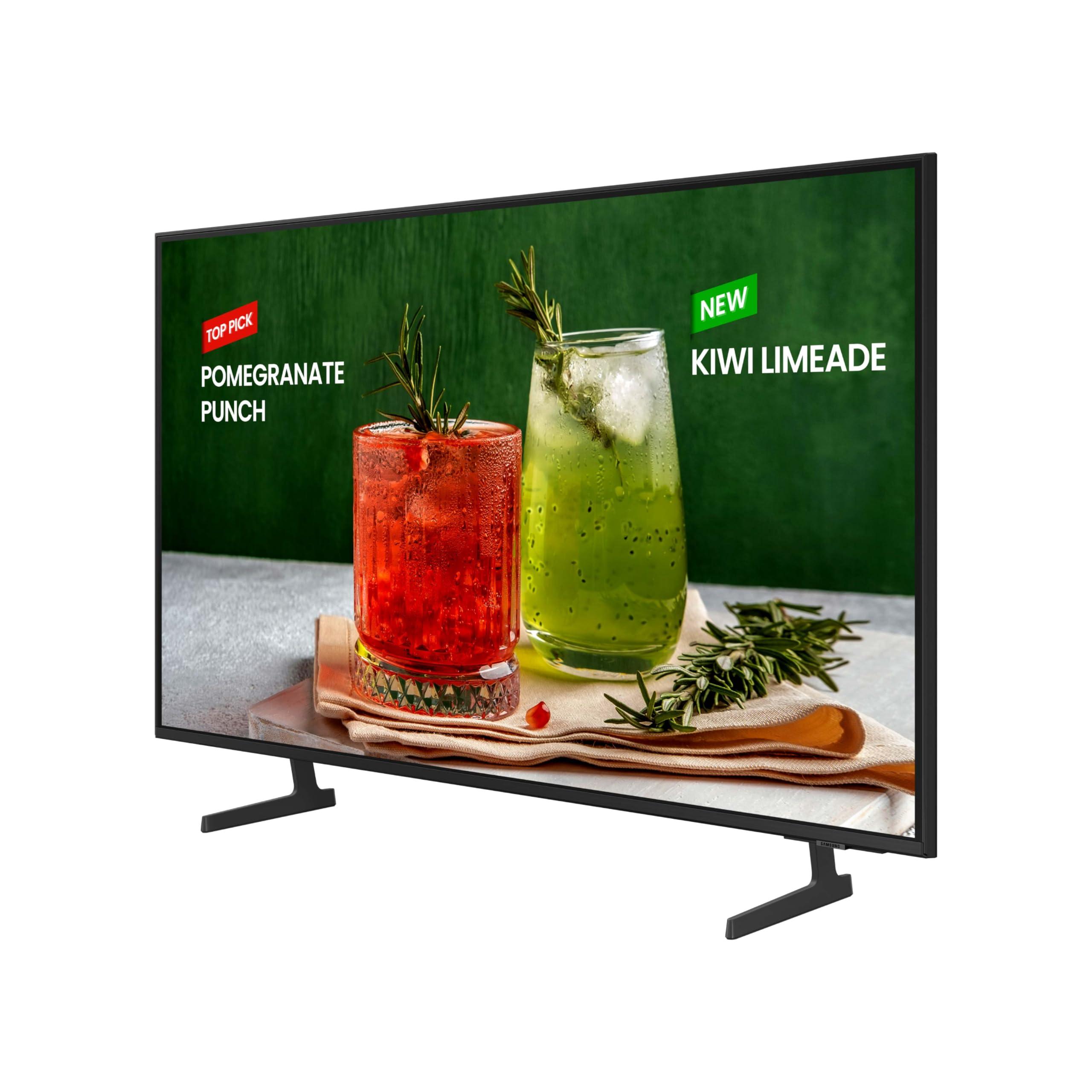 SAMSUNG 55-Inch Class Crystal UHD 4K Bed-H Series HDR Business Pro TV w/ 3-Sided Bezel-Less Slim Design, Use for Digital Signage Displays, Commercial TV, Alexa Built-in (LH55BEDHLG, 2024 Model) - Image 2