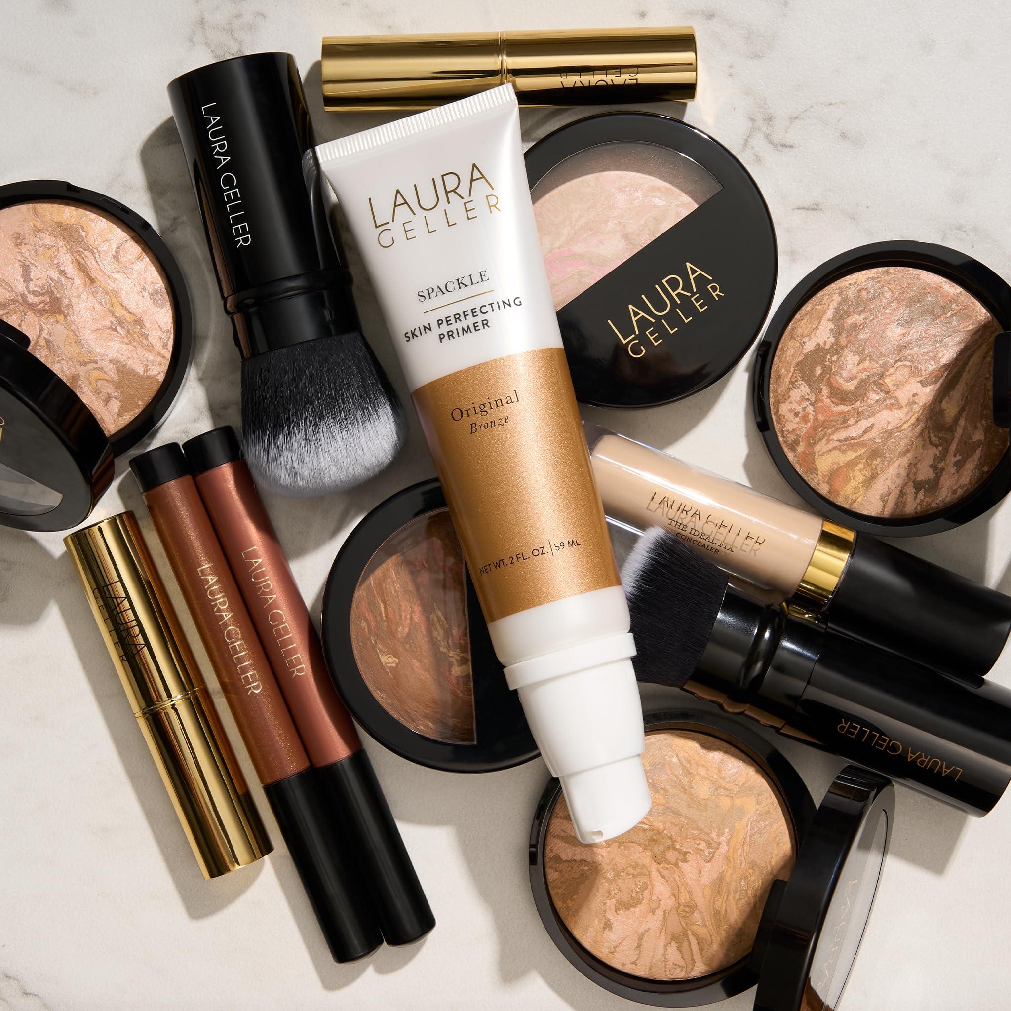 LAURA GELLER NEW YORK Baked Balance-N-Glow Illuminating Foundation - Medium - Buildable Sheer to Light Coverage - Satin Finish - Image 8