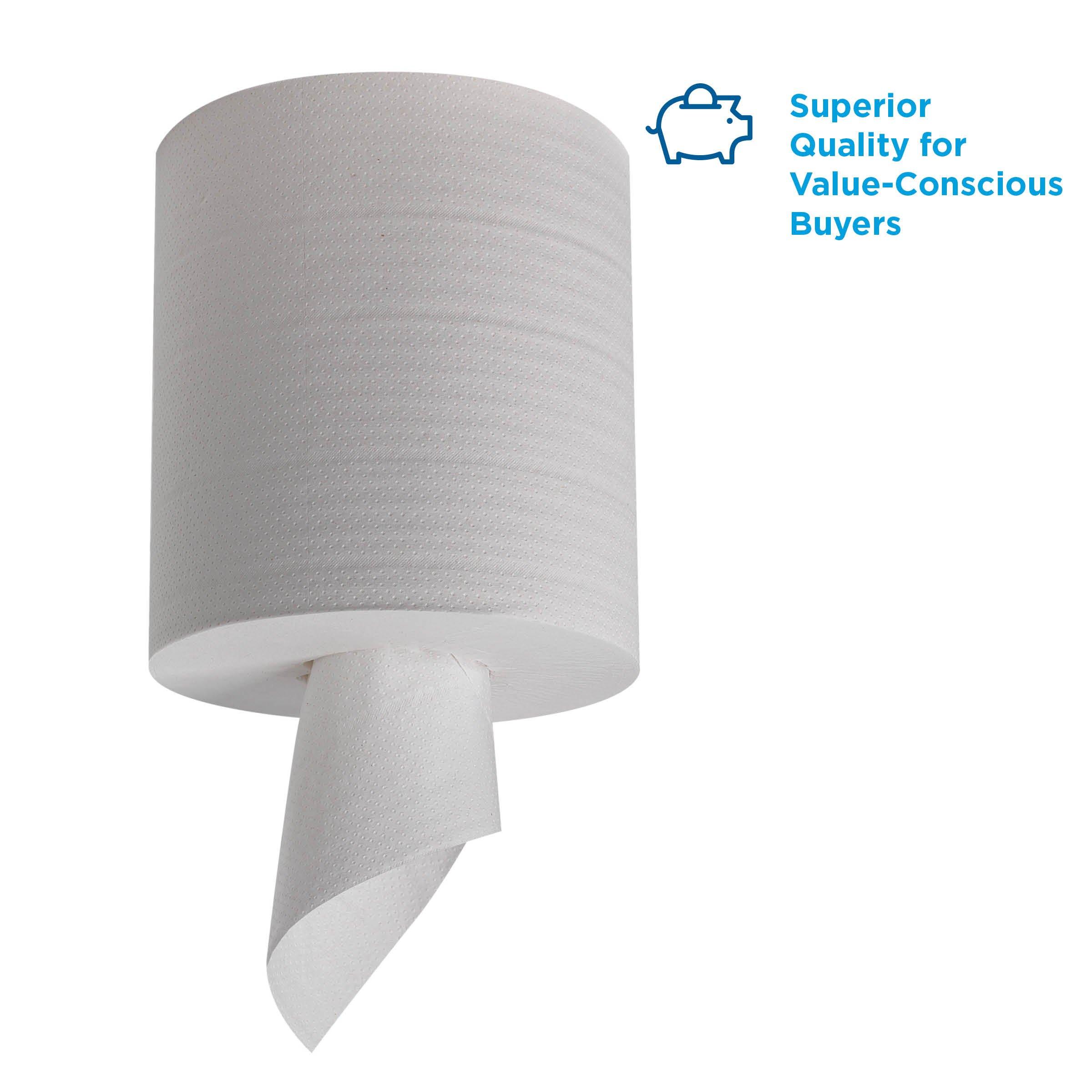 Pacific Blue Select Centerpull 2-Ply Paper Towels (previously branded Preference) by GP PRO (Georgia-Pacific), White, 44000, 520 Sheets Per Roll, 6 Rolls Per Case - Image 4