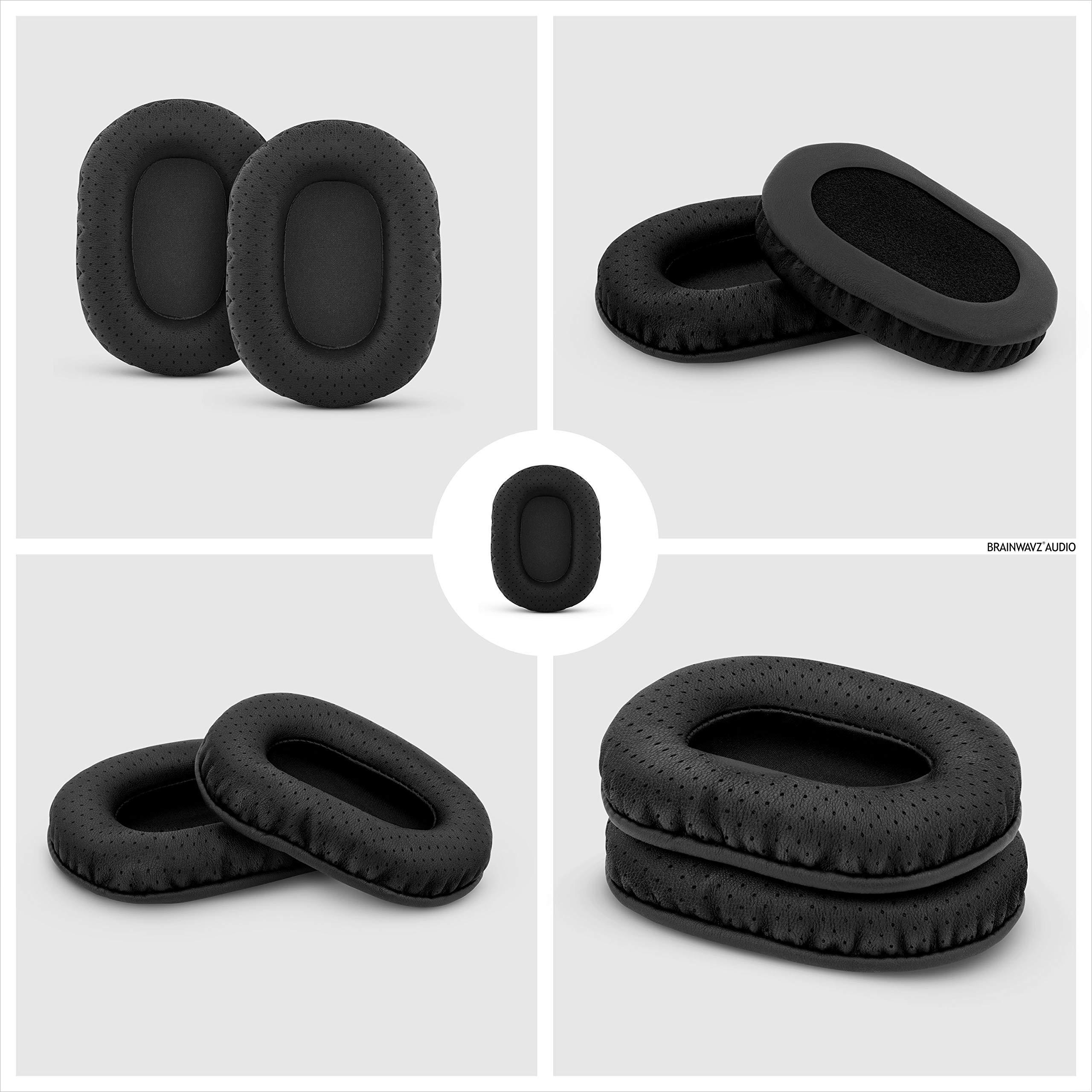 Brainwavz Perforated Replacement Earpads for Sony MDR 7506, V6 & CD900ST with Memory Foam Ear Pad & Suitable for Other On Ear Headphones (Black) - Image 7