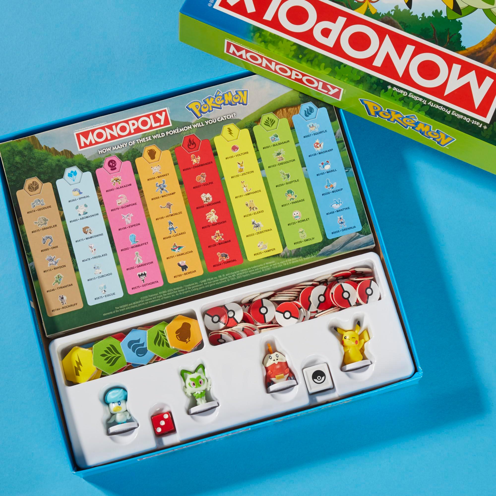 Monopoly Pokémon Edition Board Game | Ages 8 and Up | 2 to 4 Players | Kids Games for Pokémon Fans | Fun Family Games| 45 Mins. Avg. - Image 11