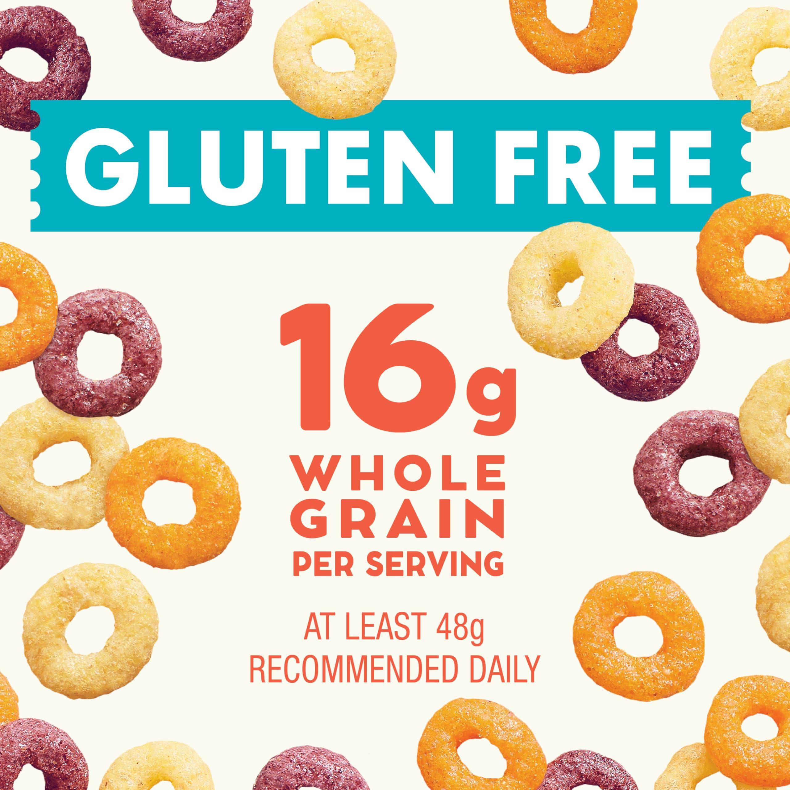 Cascadian Farm Organic Fruitful O's Breakfast Cereal, Gluten Free, Made With Whole Grain, 10.2 oz - Image 5